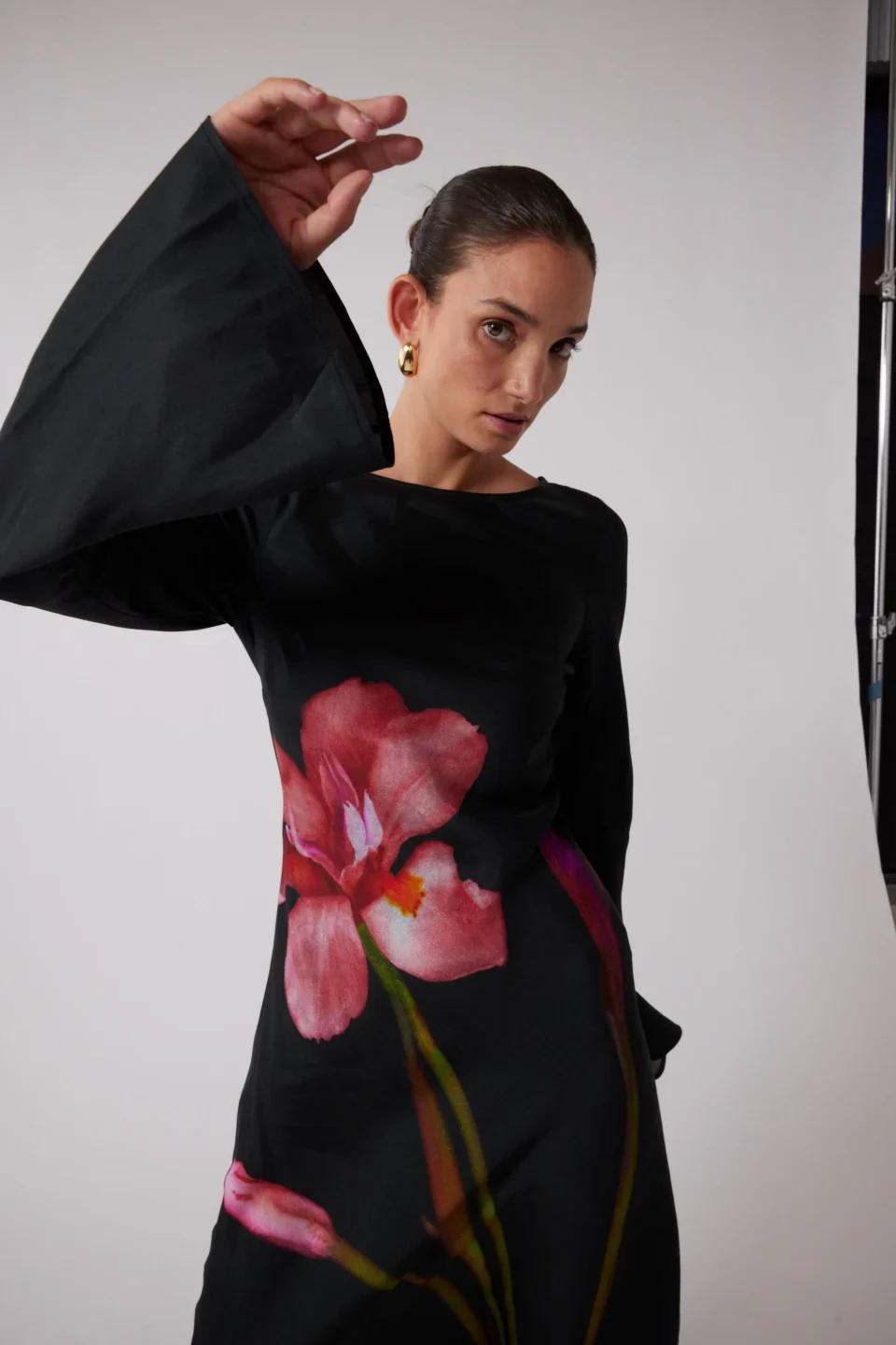 The Wolf Gang Thea Maxi Dress - Noir - Image 5