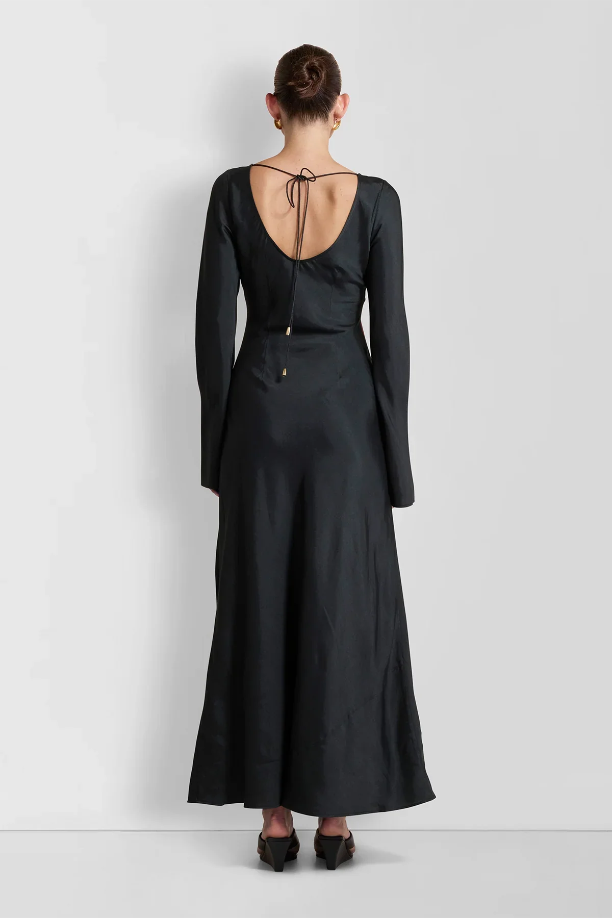 The Wolf Gang Thea Maxi Dress - Noir - Image 8