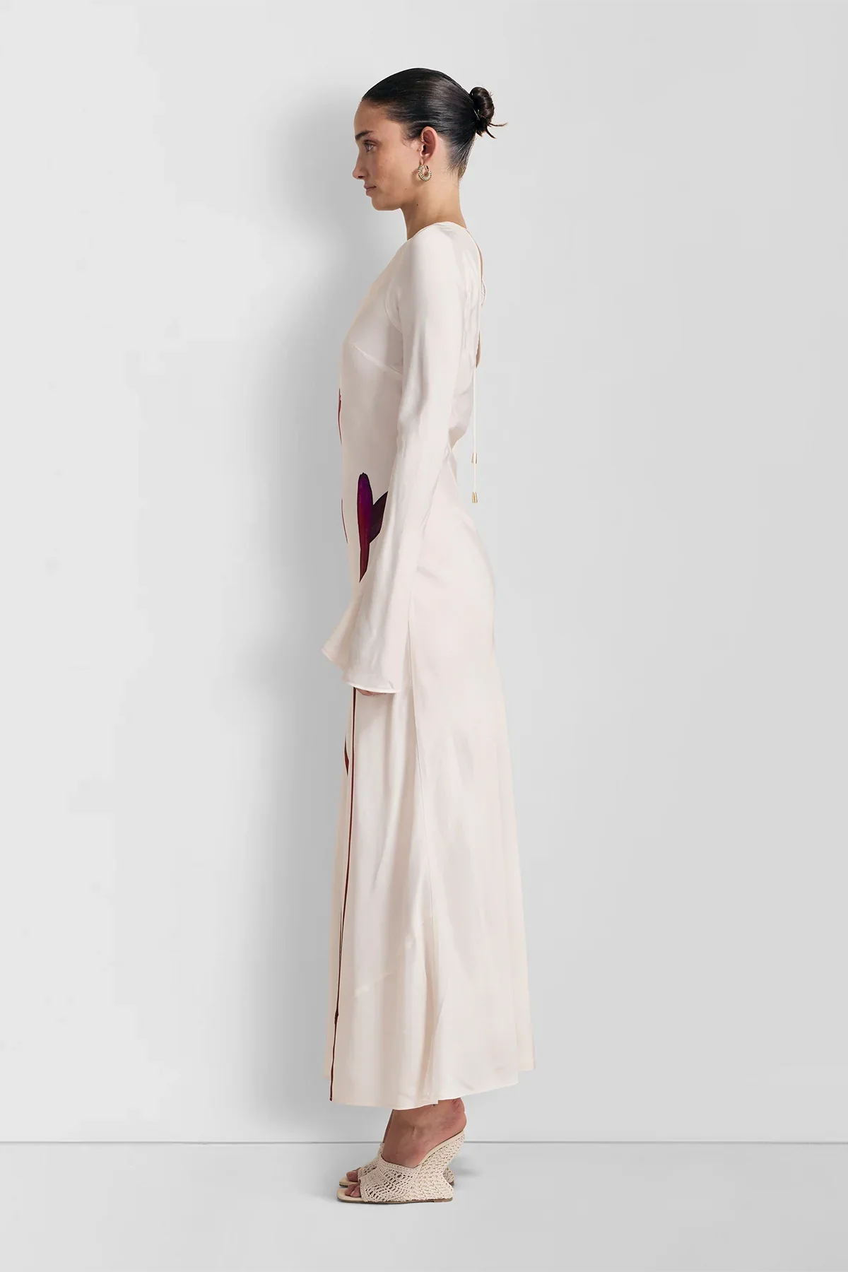 The Wolf Gang Thea Maxi Dress - Porcelain - Image 4