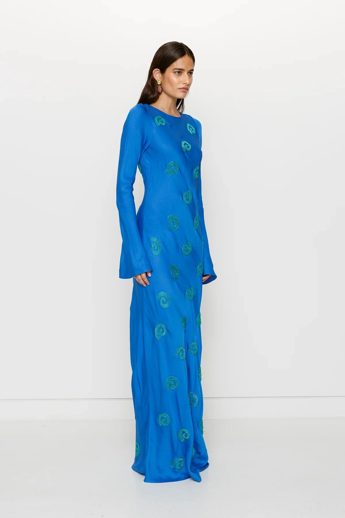 The Wolf Gang Zephora Maxi Dress - Topaz - Image 2