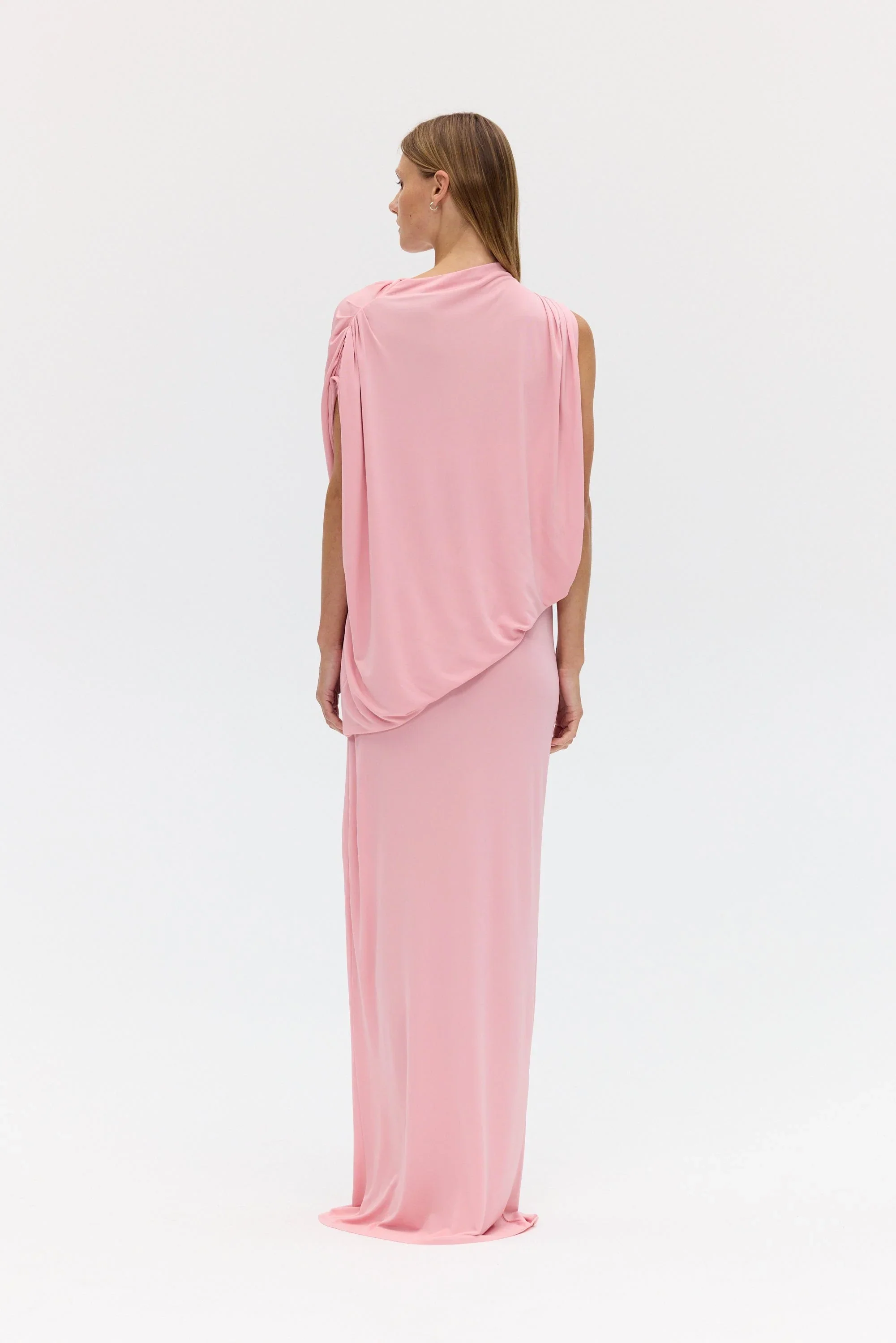 Third Form Fall Away Floor Length Dress - Bloom - Image 3
