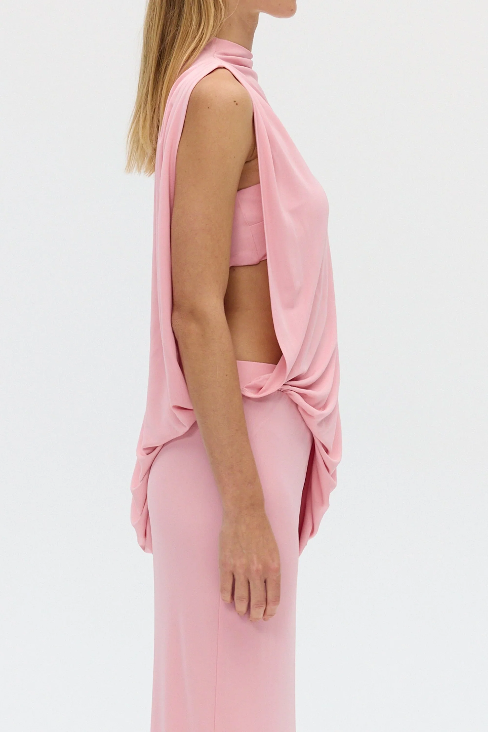 Third Form Fall Away Floor Length Dress - Bloom - Image 6