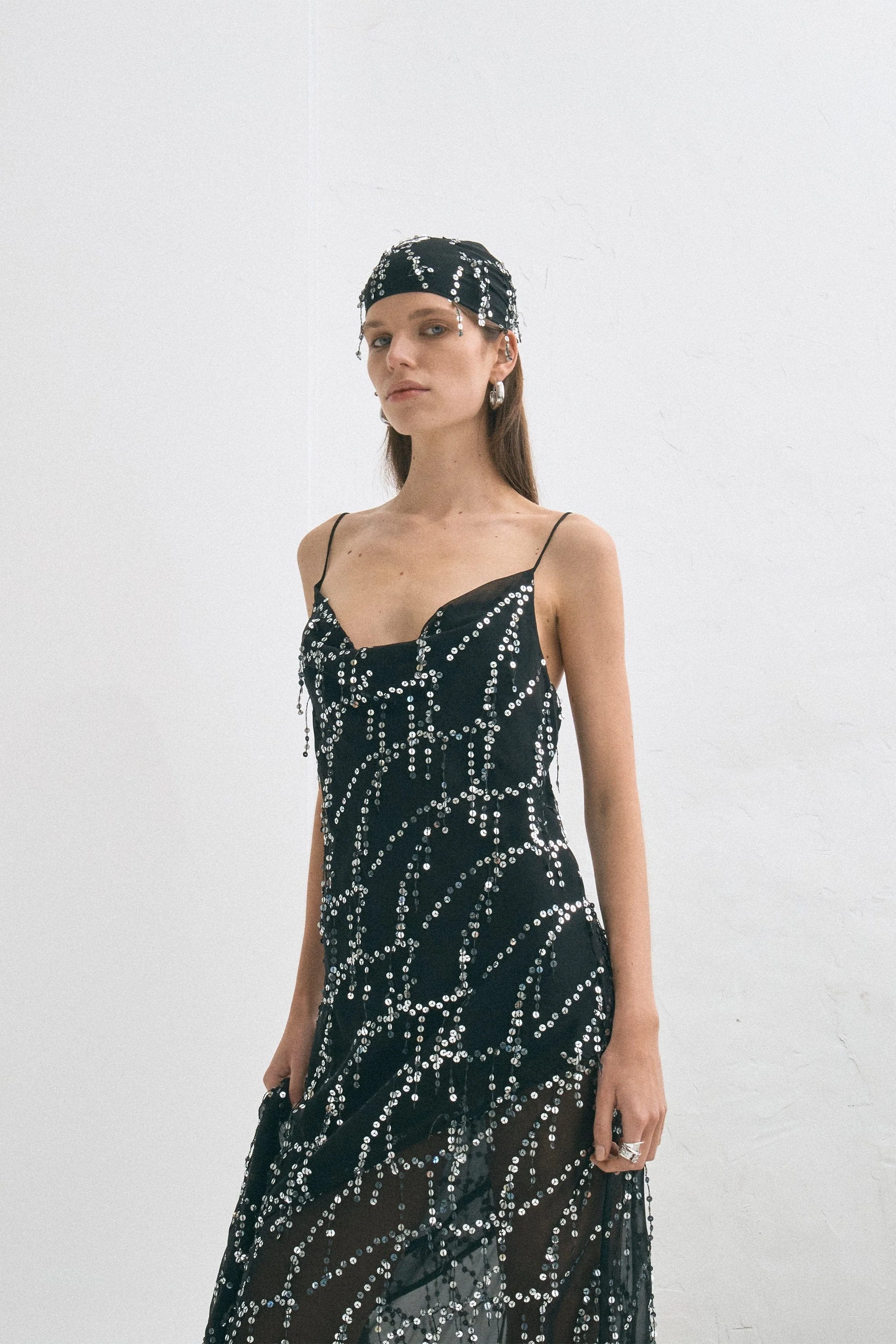 Third Form Refract Bias Maxi Dress - Afterdark - Image 2