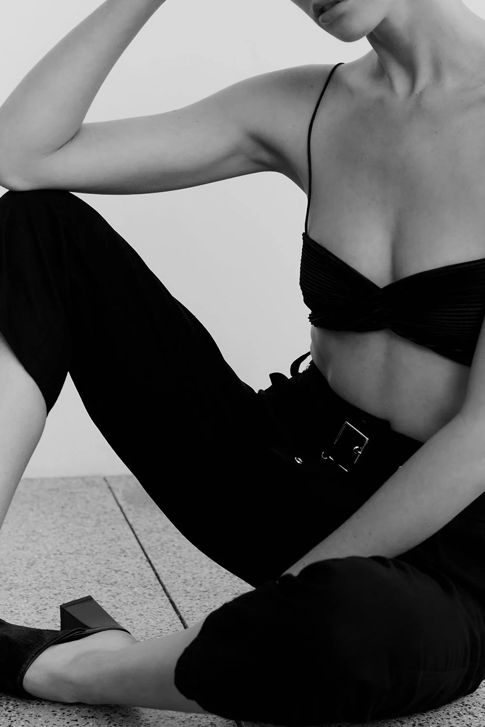 Third Form Rolling Hills Twist Bra - Black - Image 7