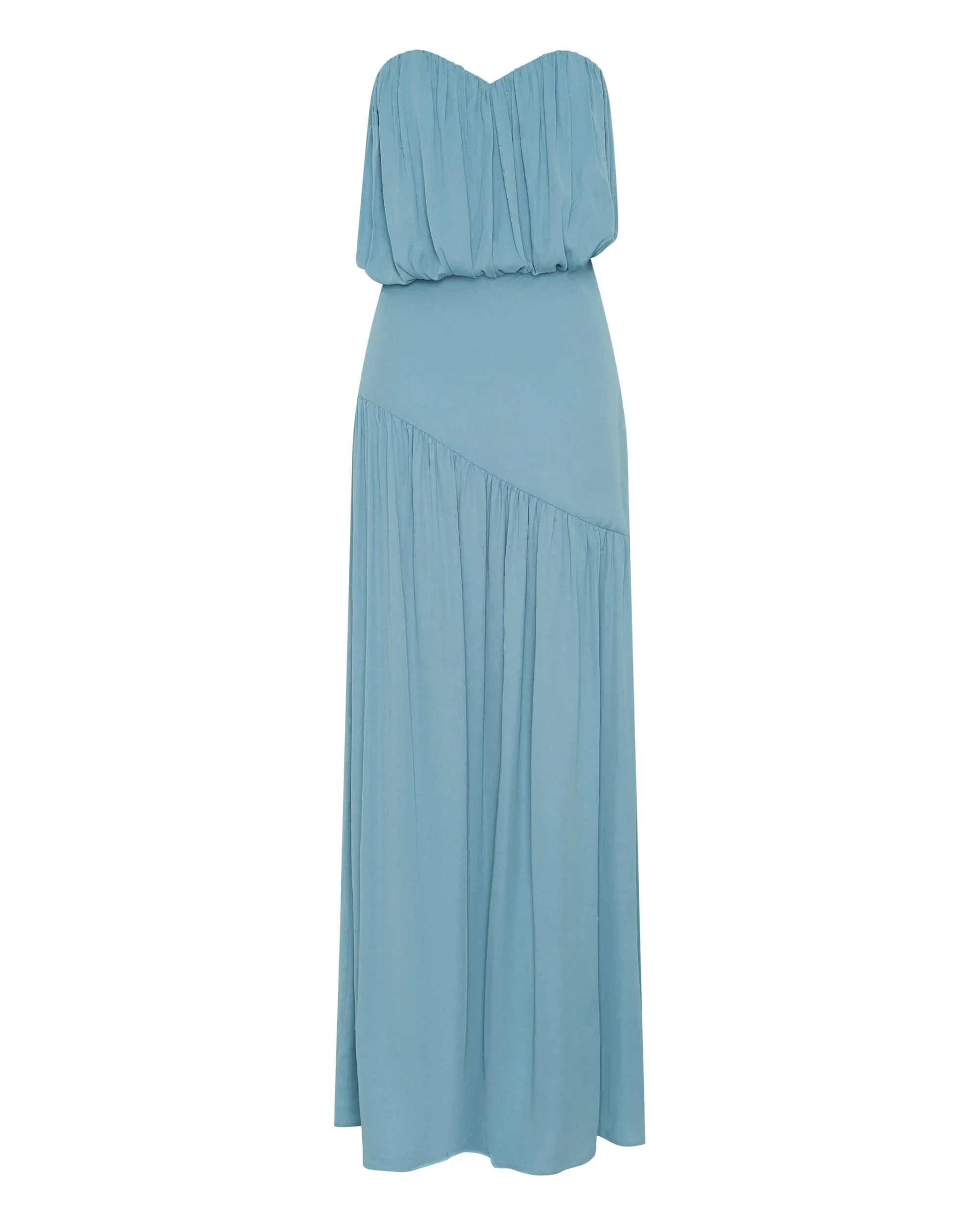 Third Form Seraphic Strapless Maxi Dress - Aquatic - Image 4