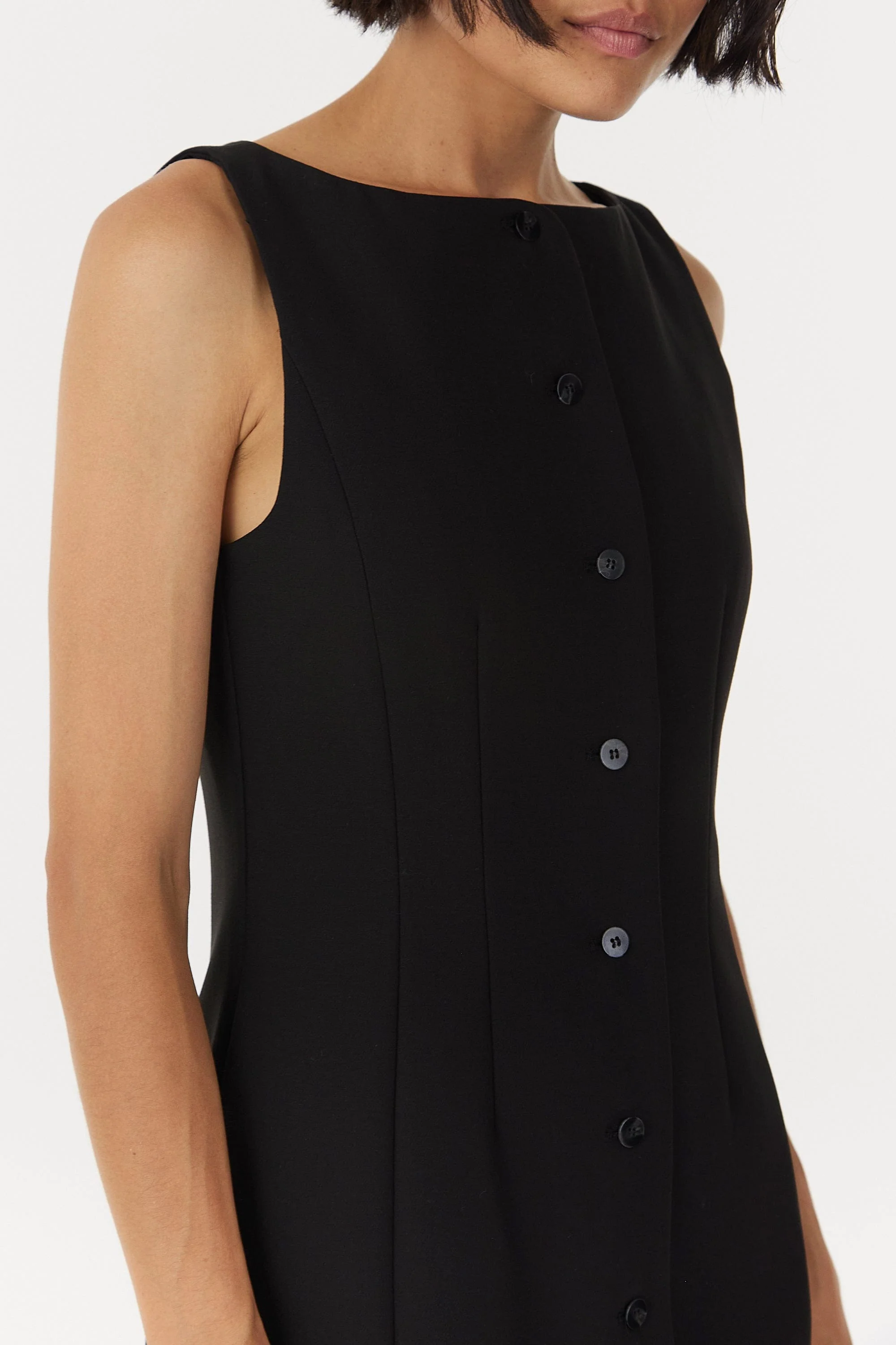 Third Form Skyline Tailored Mini Dress - Black - Image 4