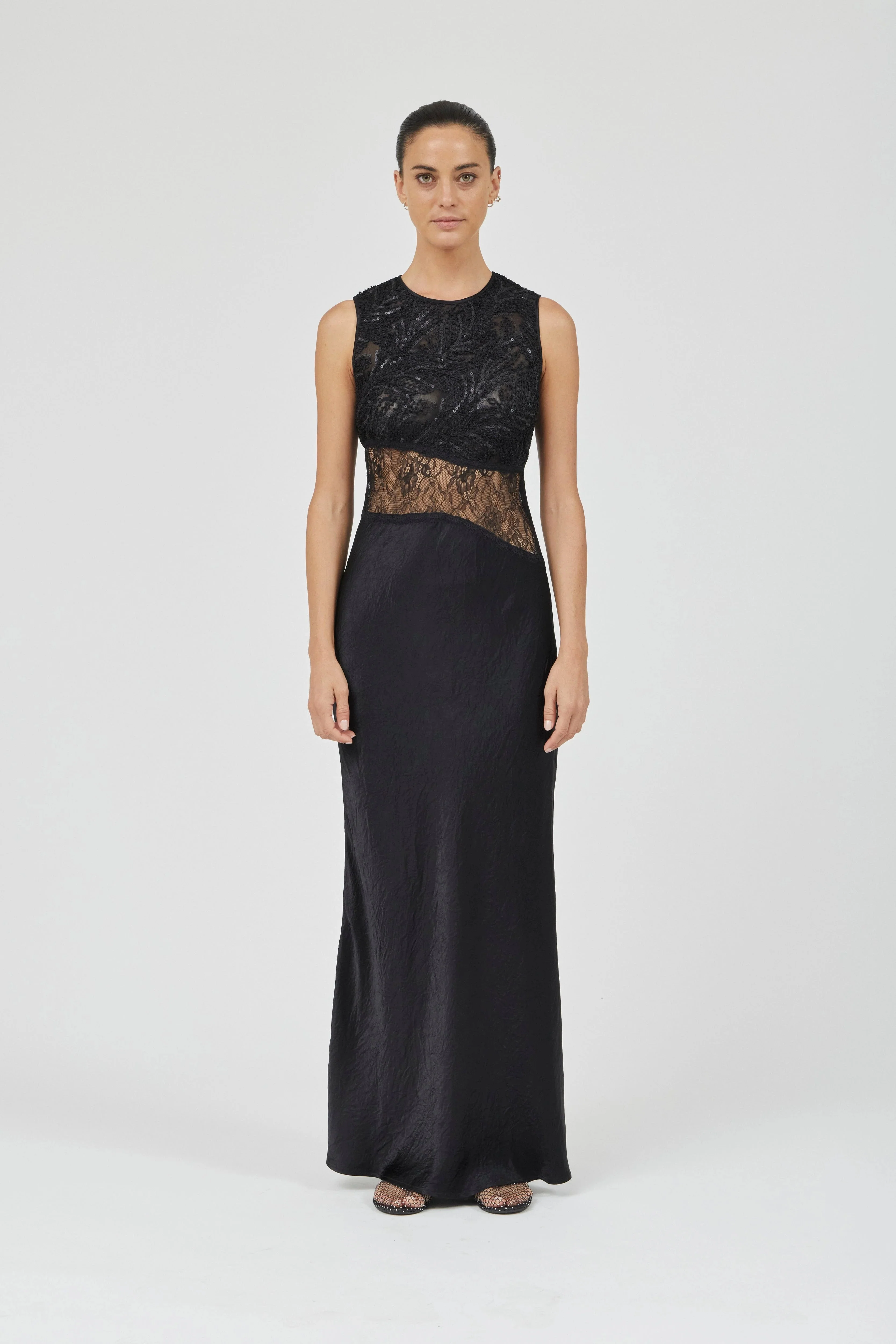 Third Form Twilight Floor Length Dress - Night Sky