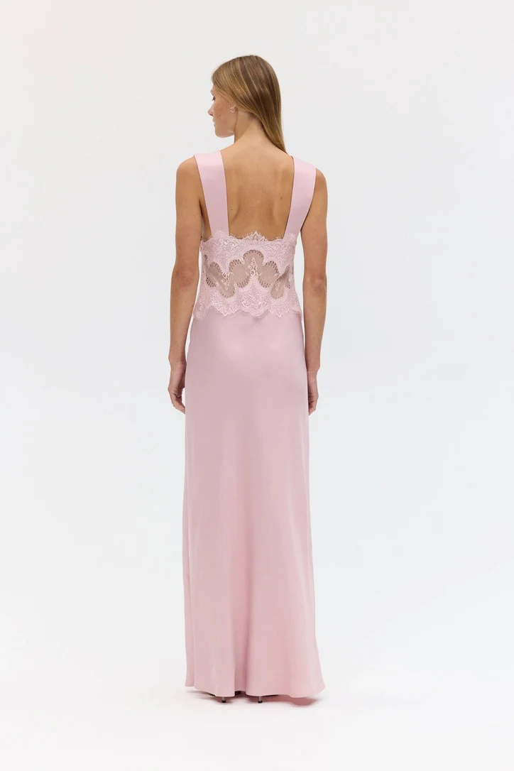 Third Form Visions Lace Floor Length Dress - Rose - Image 5