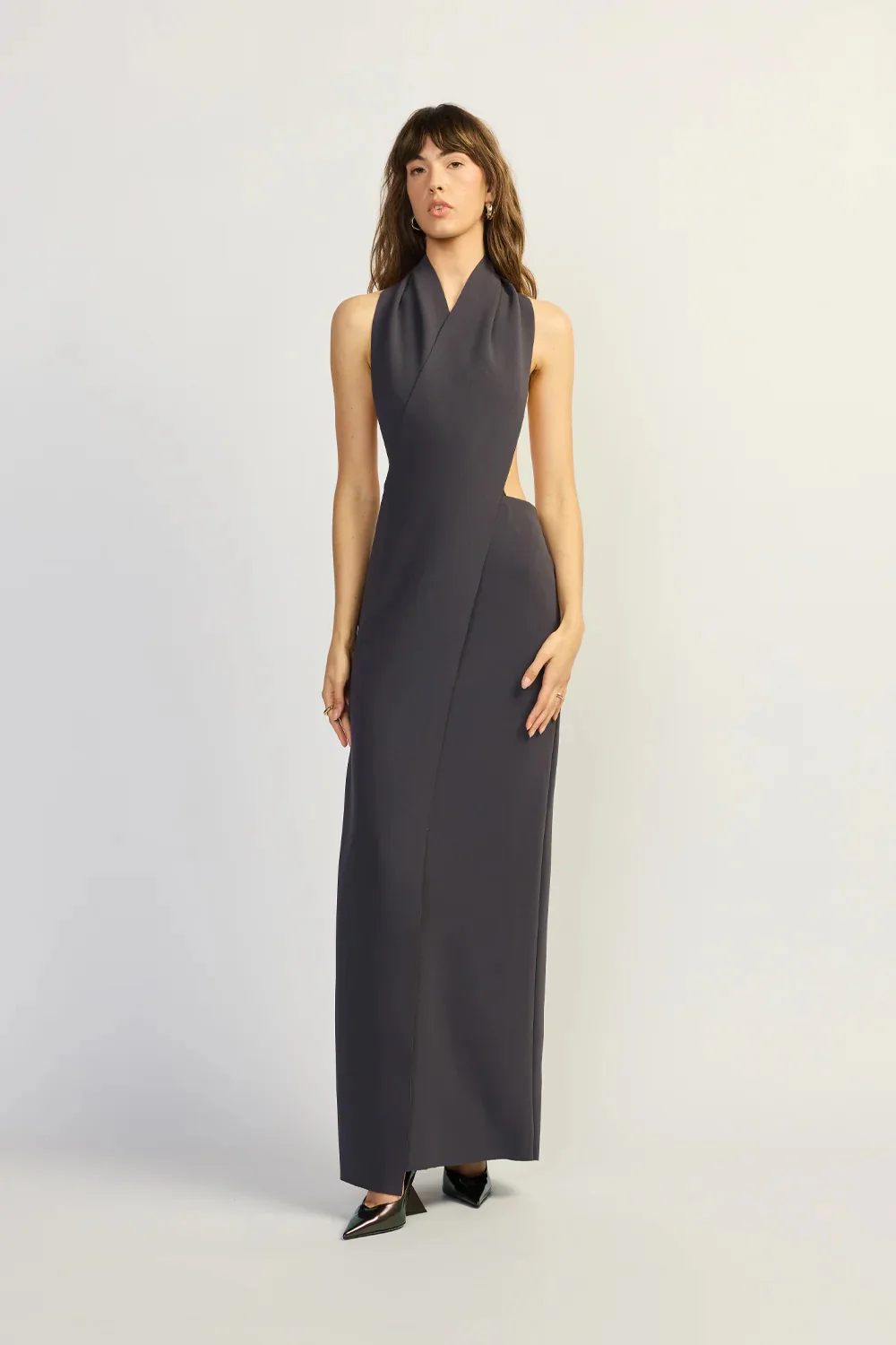 Tojhà Dova Dress - Steele - Image 3