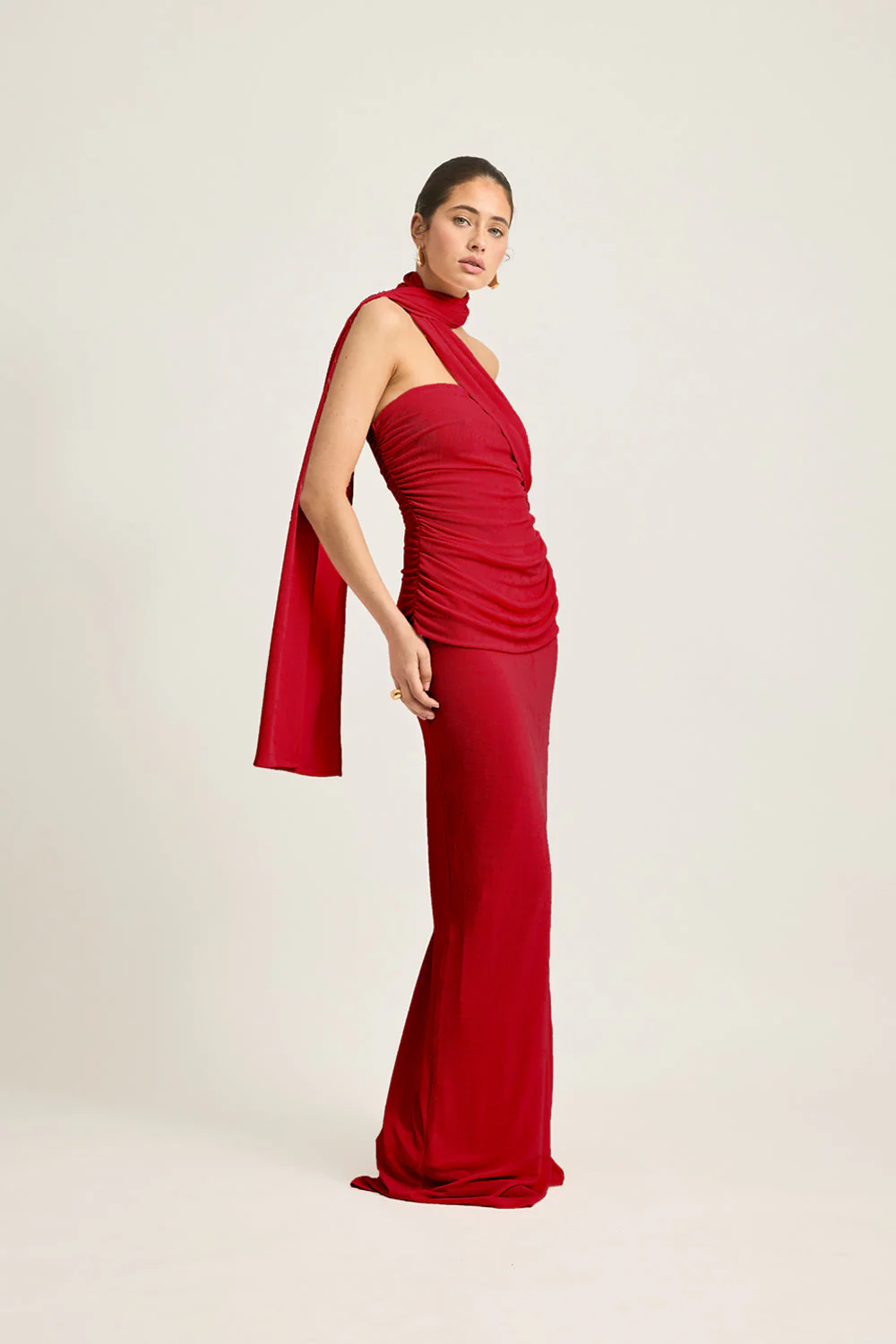 Tojhà Iesha Dress - Cherry Red - Image 2