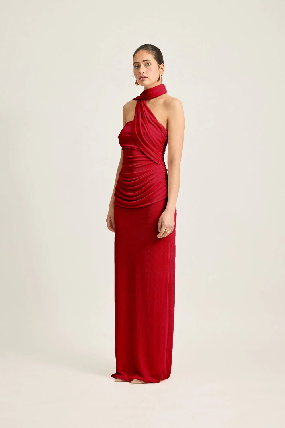 Tojhà Iesha Dress - Cherry Red - Image 3