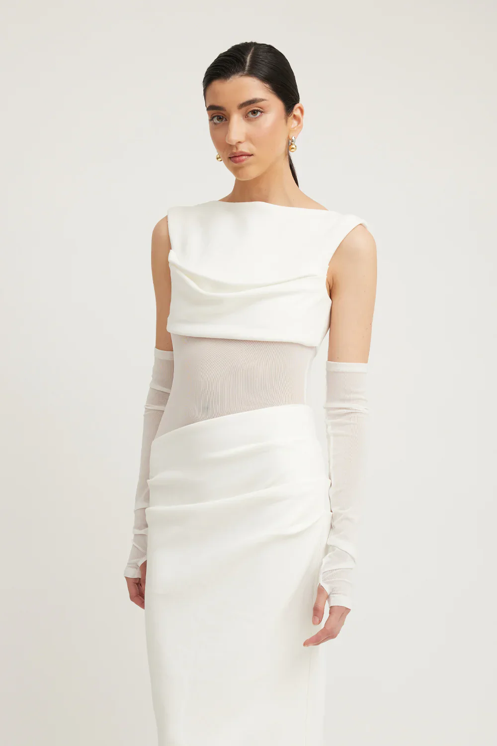 Tojhà Irena Dress - Ivory - Image 2