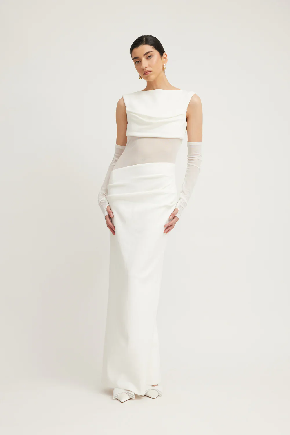 Tojhà Irena Dress - Ivory - Image 5