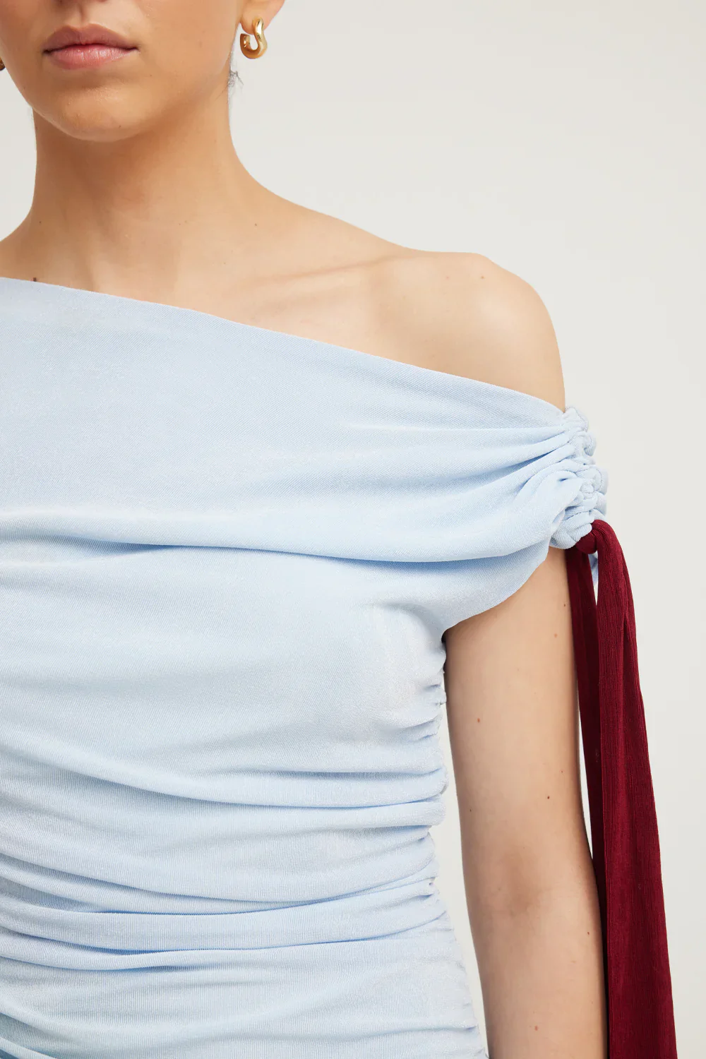 Tojhà Kalilah Dress - Sky/Merlot - Image 5