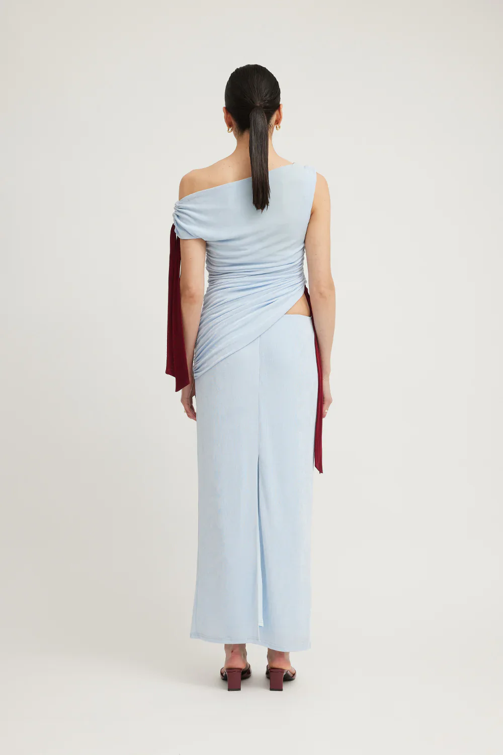 Tojhà Kalilah Dress - Sky/Merlot - Image 7