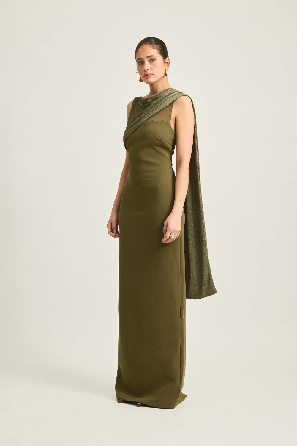 Tojhà Kinara Dress - Moss - Image 3