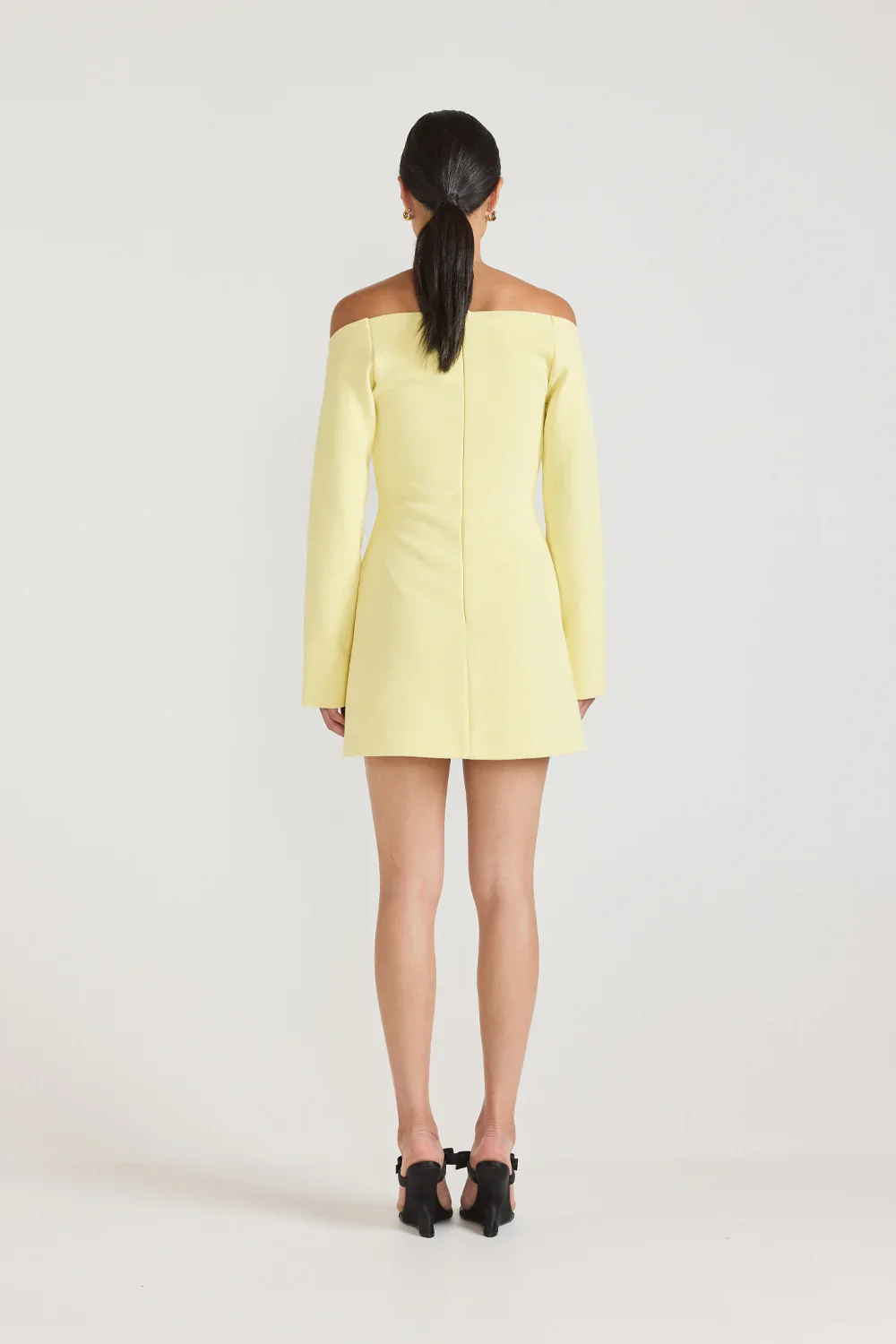 Tojhà Lilosa Mini Dress - Lemon/Honey - Image 4