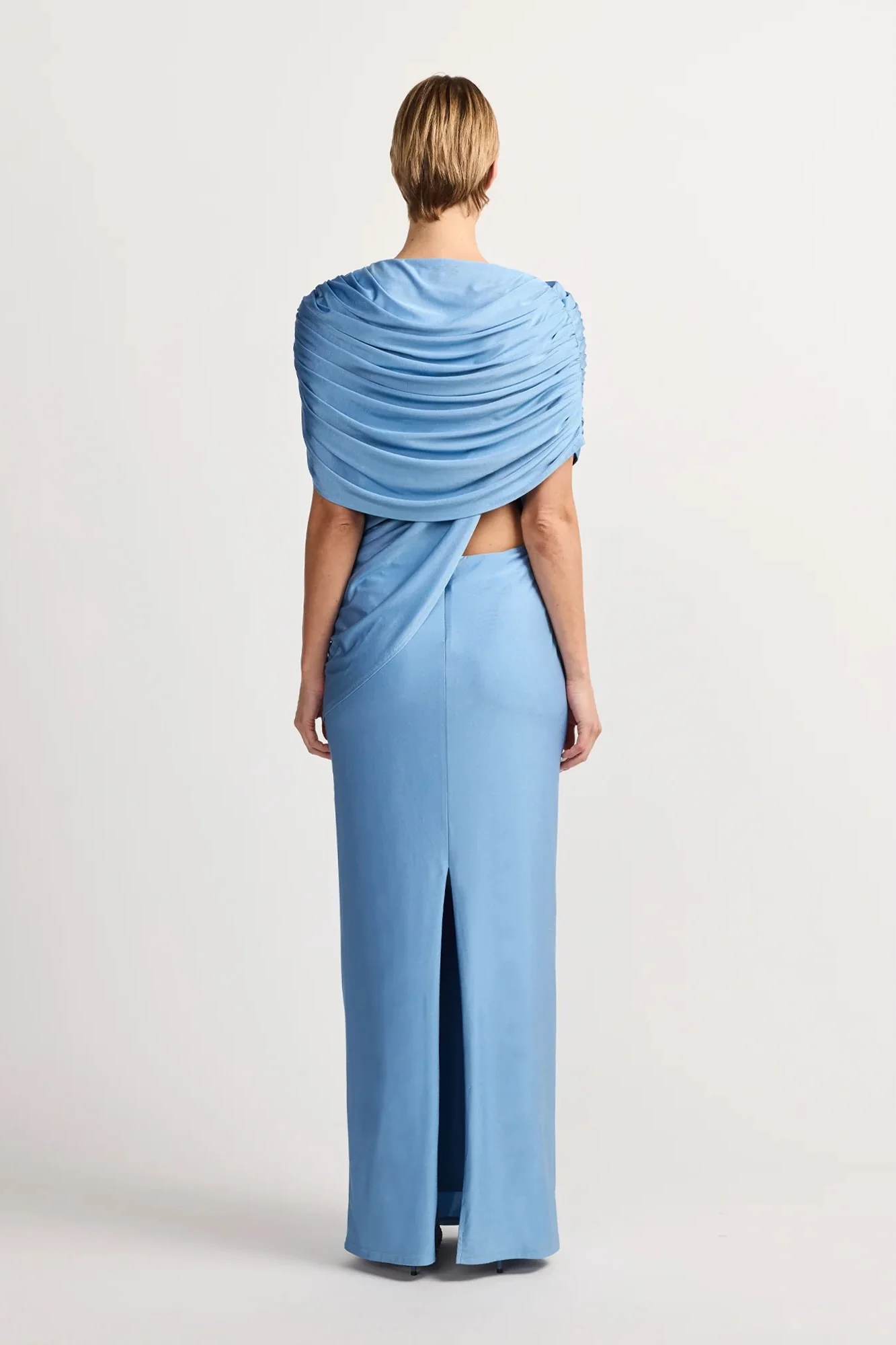 Tojhà Liora Dress- Blue Lake - Image 5