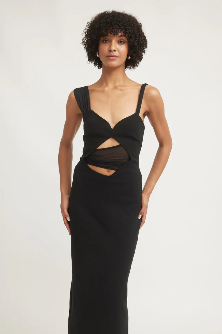 Tojhà Madeleine Dress - Black - Image 4