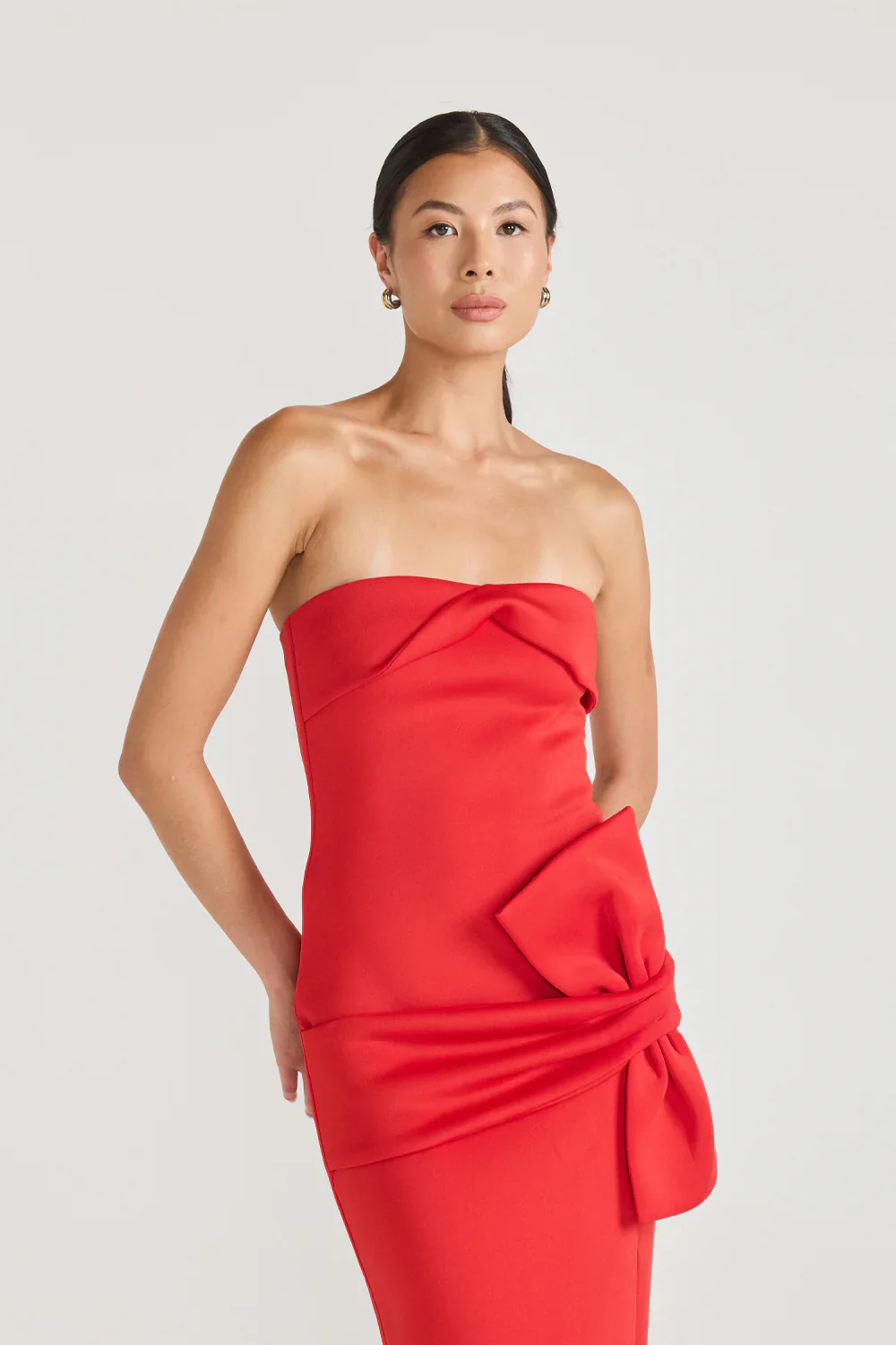 Tojhà Nowea Gown - Red - Image 2