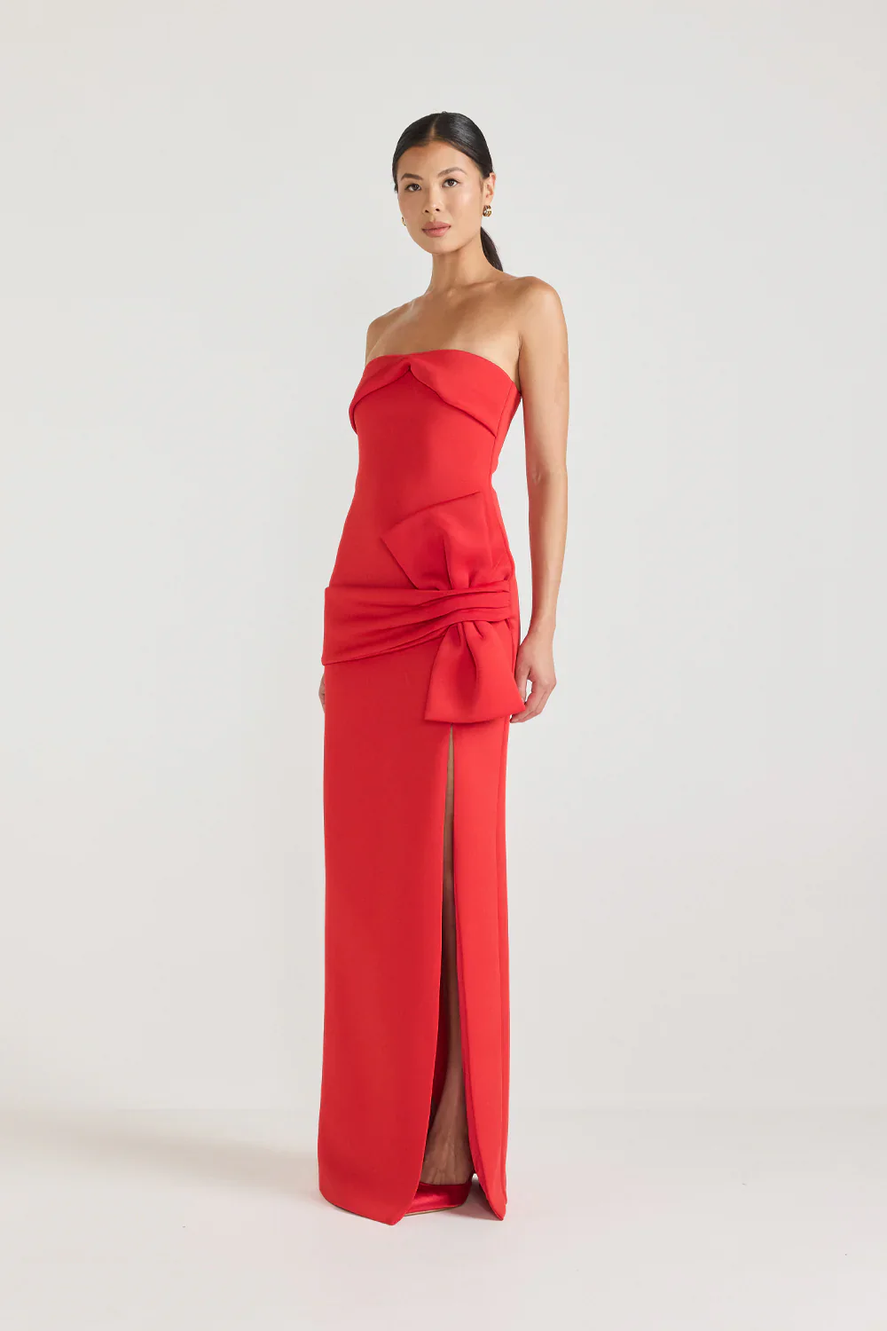 Tojhà Nowea Gown - Red - Image 3