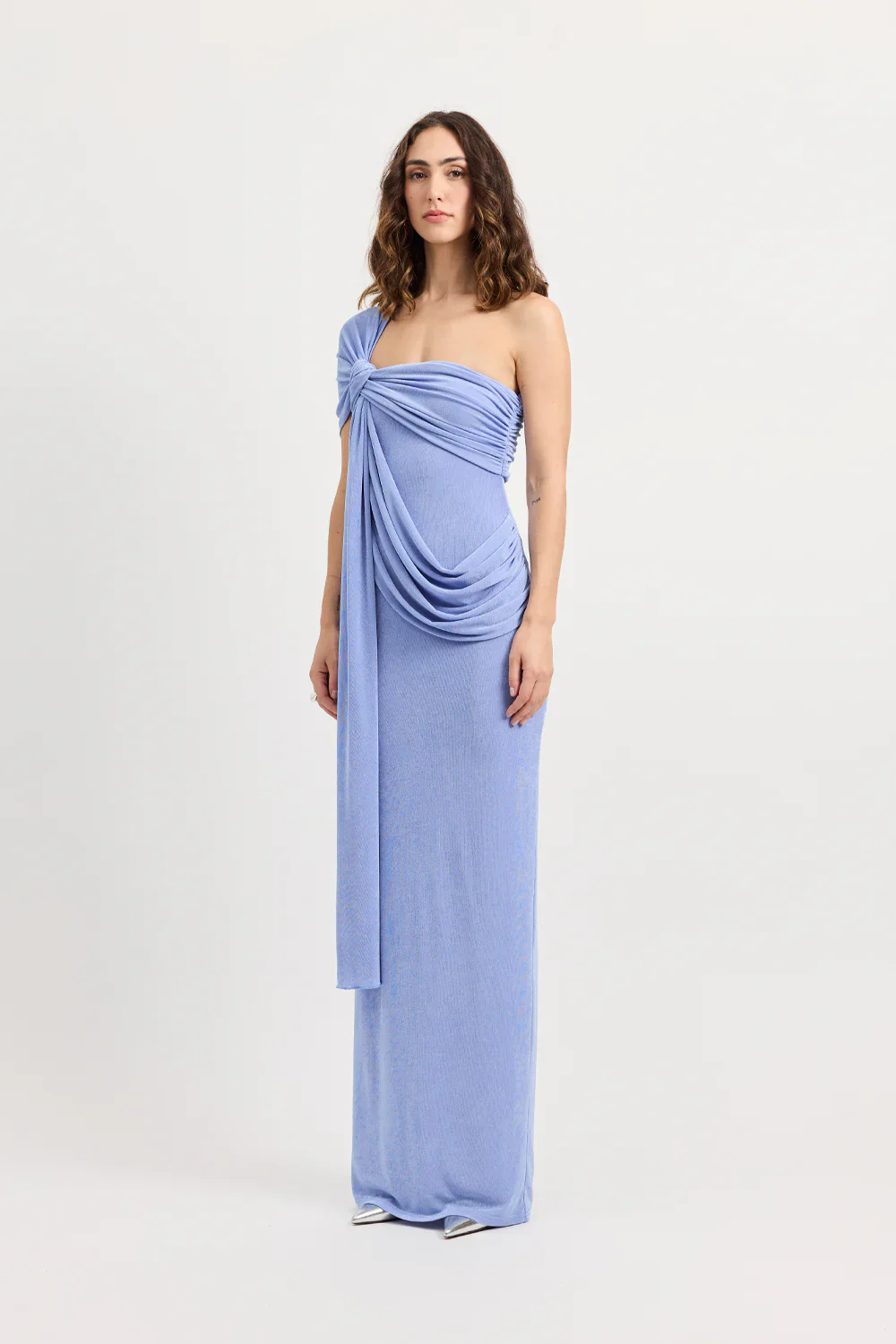 Tojhà Sakura Dress - Cornflower Blue - Image 3
