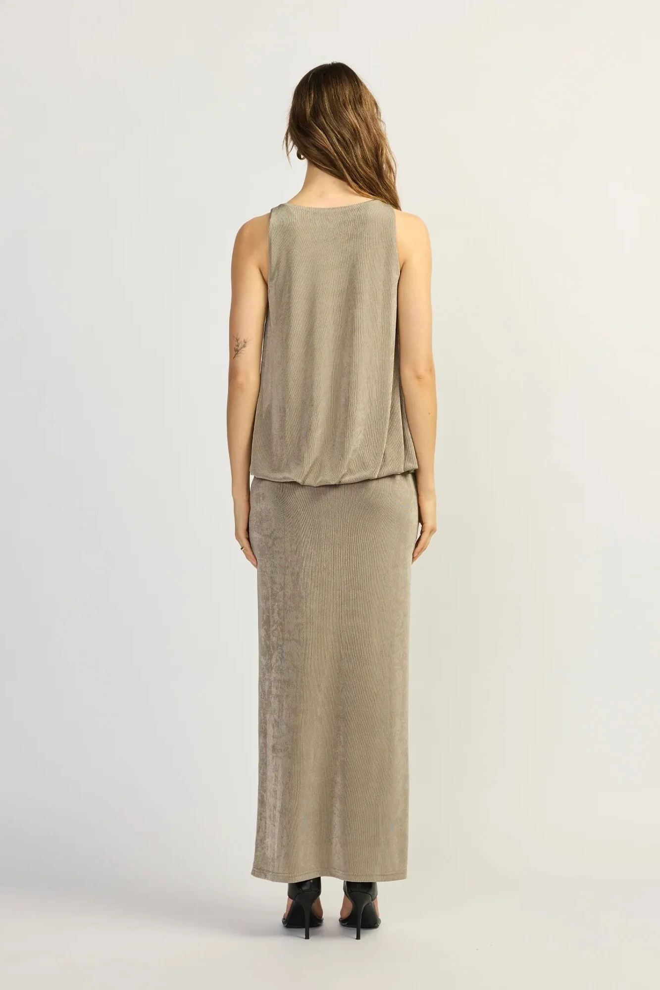 Tojhà Samson Maxi Dress- Stone - Image 6