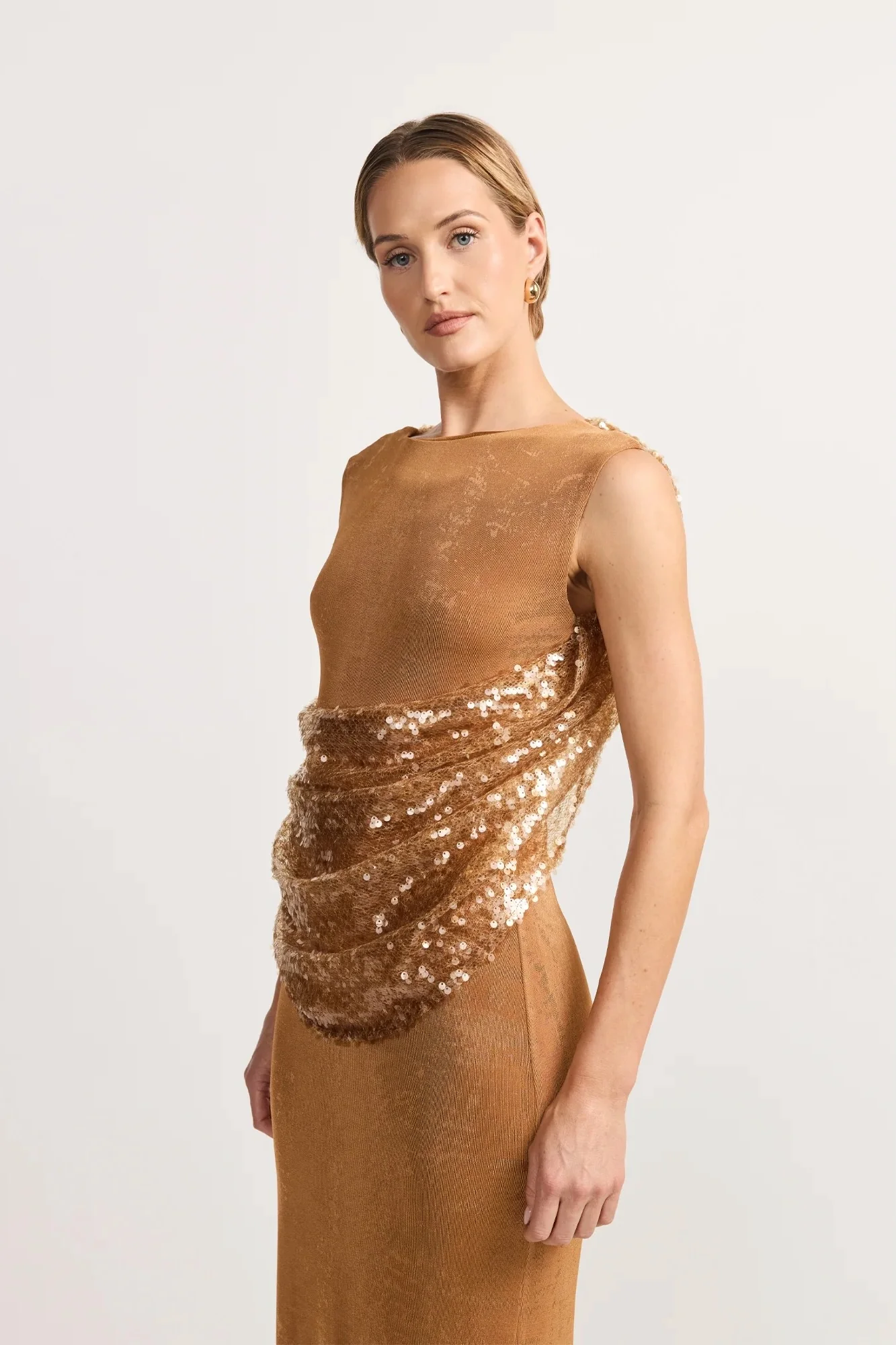 Tojhà Solen Dress - Toffee - Image 2