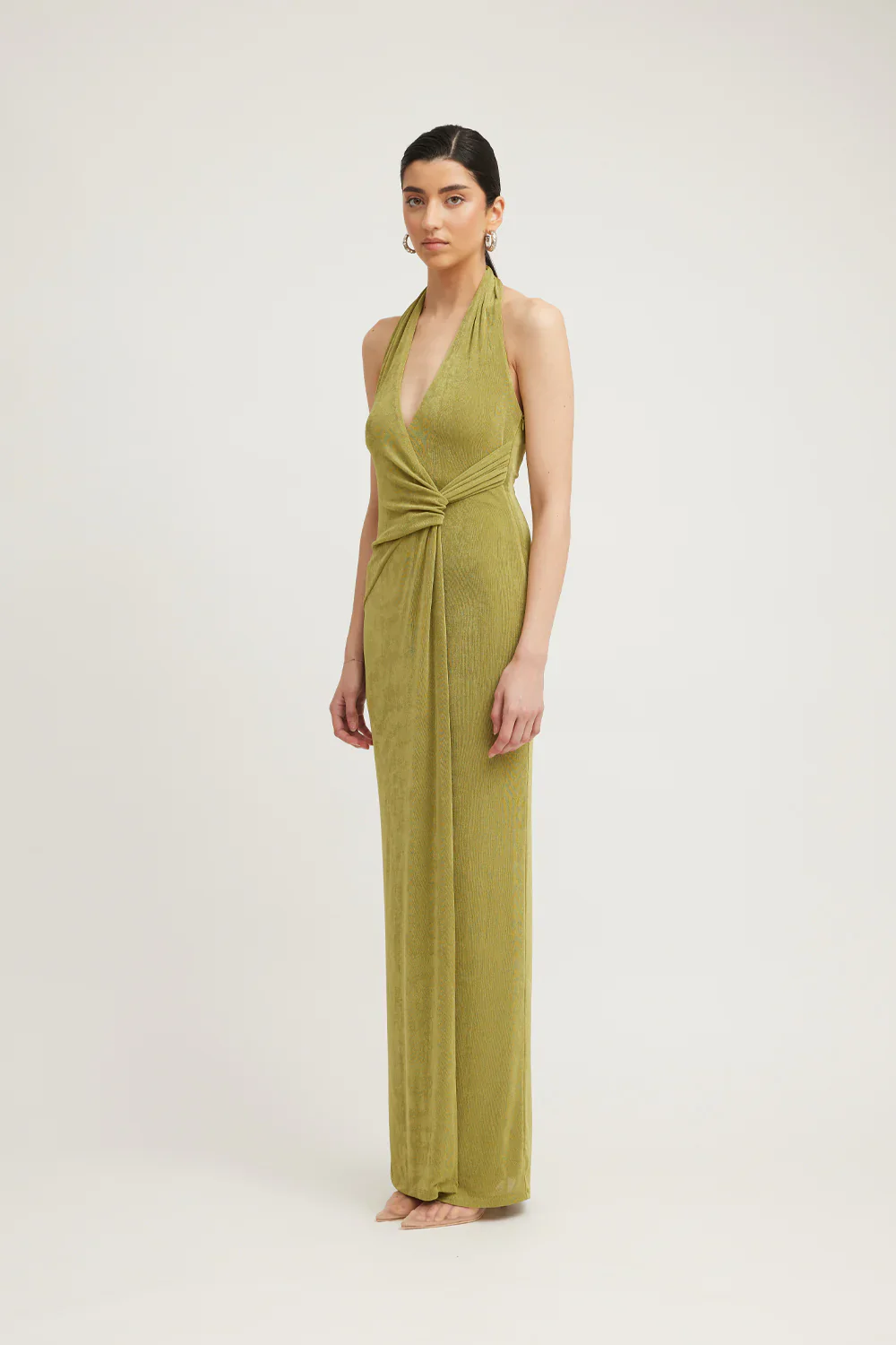 Tojhà Tamsin Dress - Green Tea - Image 3