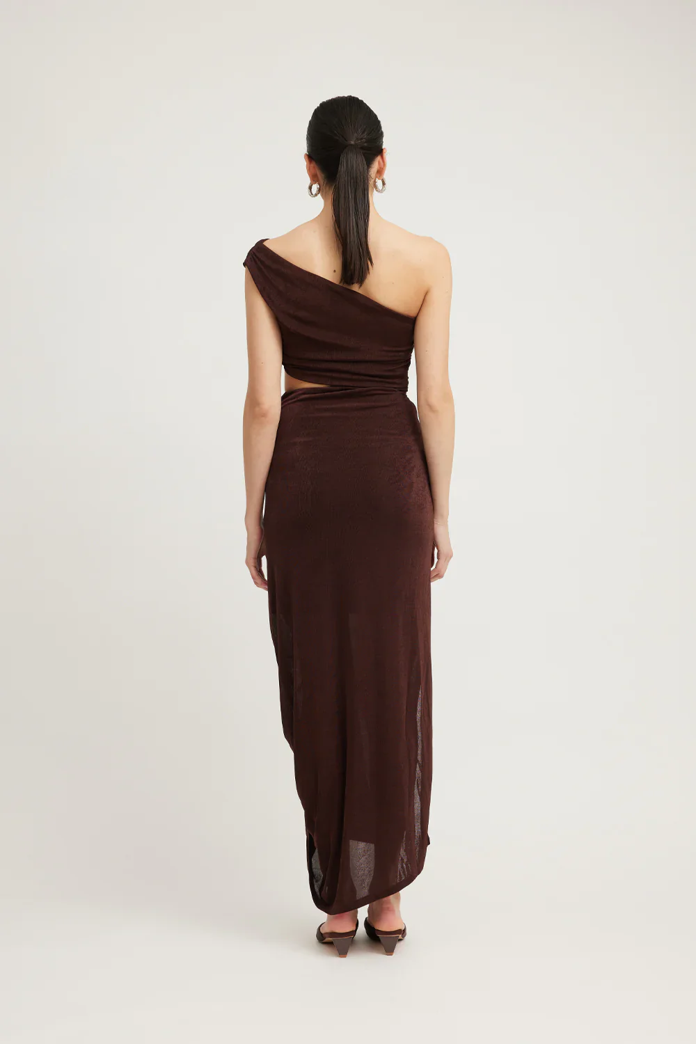 Tojhà Viola Dress - Chocolate - Image 4