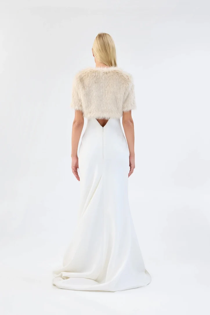 Unreal Fur Wings Balero - Caramel - Image 2
