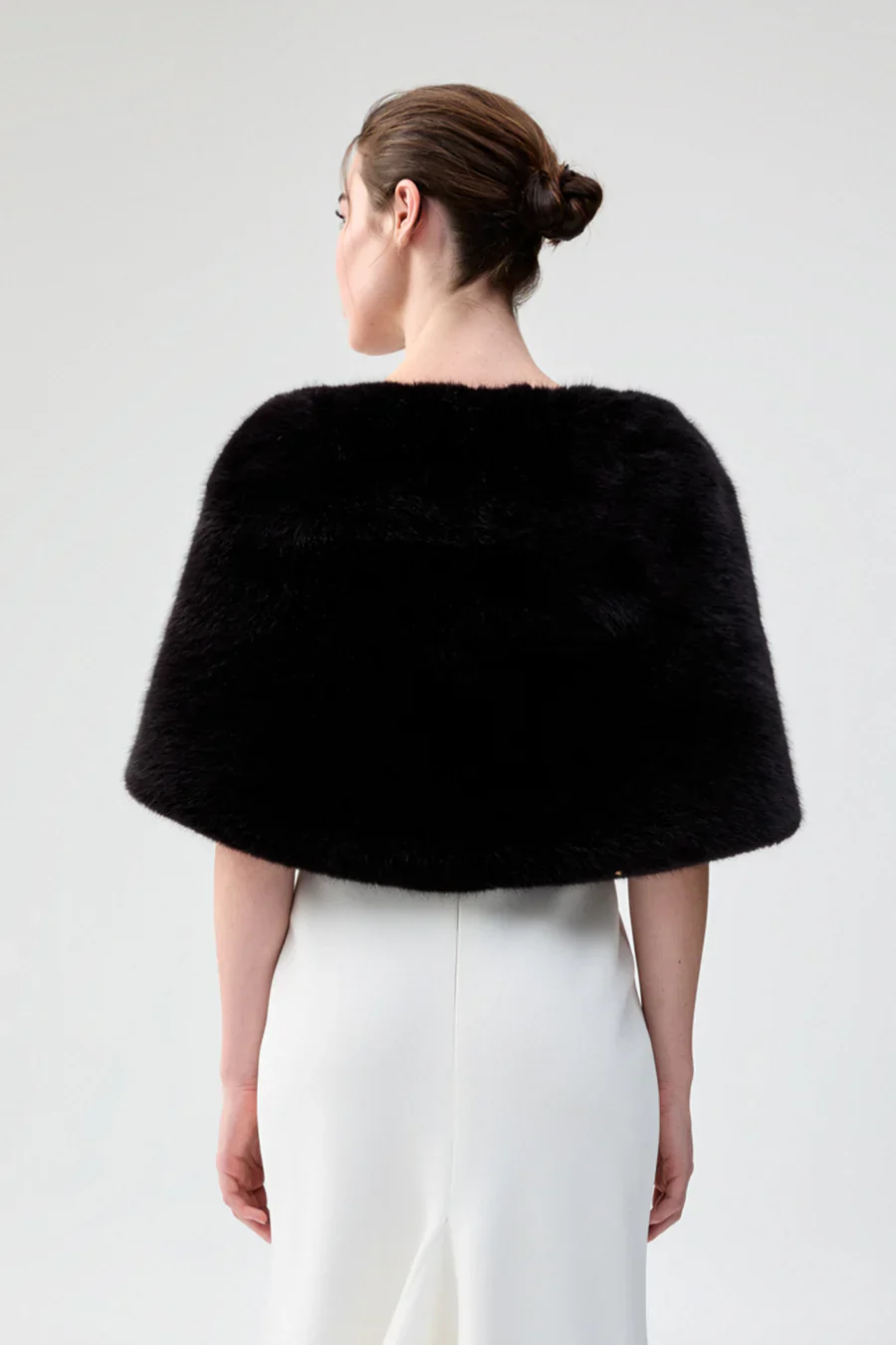 Unreal Fur Yasmine Wrap - Black - Image 5