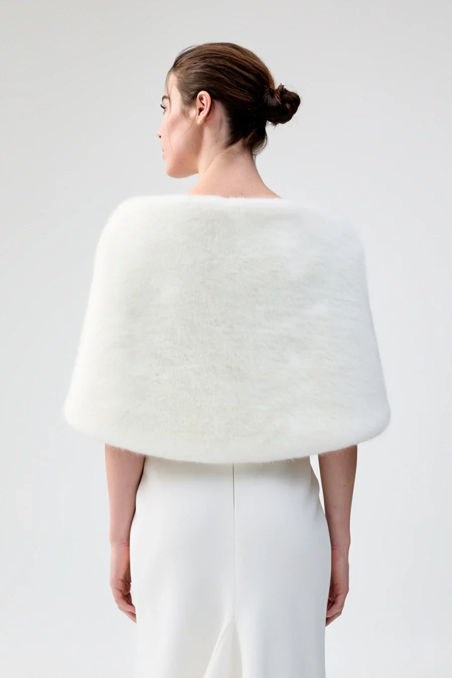 Unreal Fur Yasmine Wrap - Blanc - Image 6