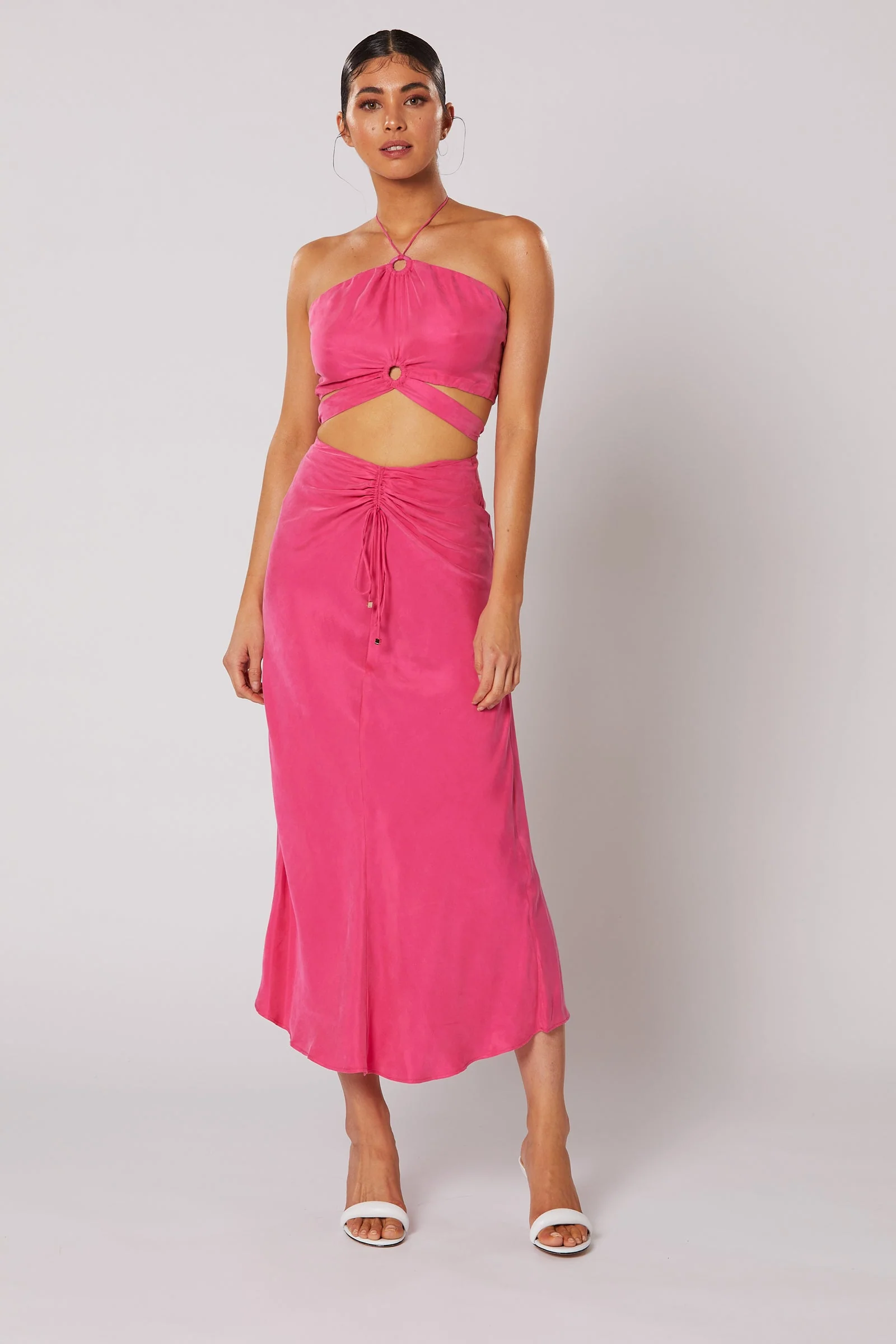 Winona Cerise Top - Hot Pink - Image 2