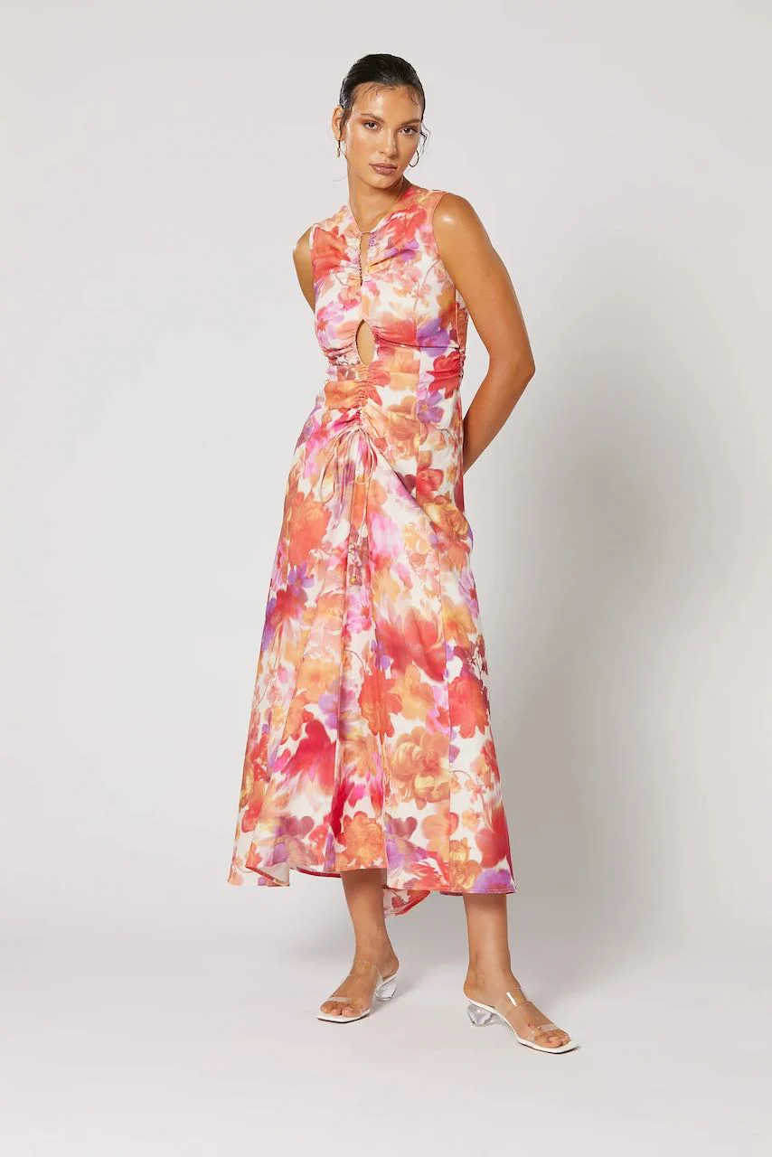 Winona Santa Rosa Keyhole Dress - Multi
