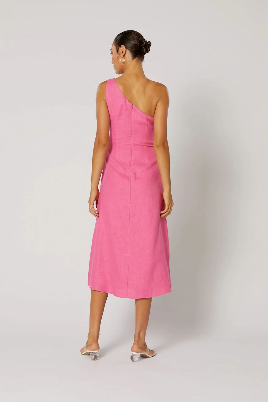 Winona Siesta Gathered Dress - Pink - Image 6