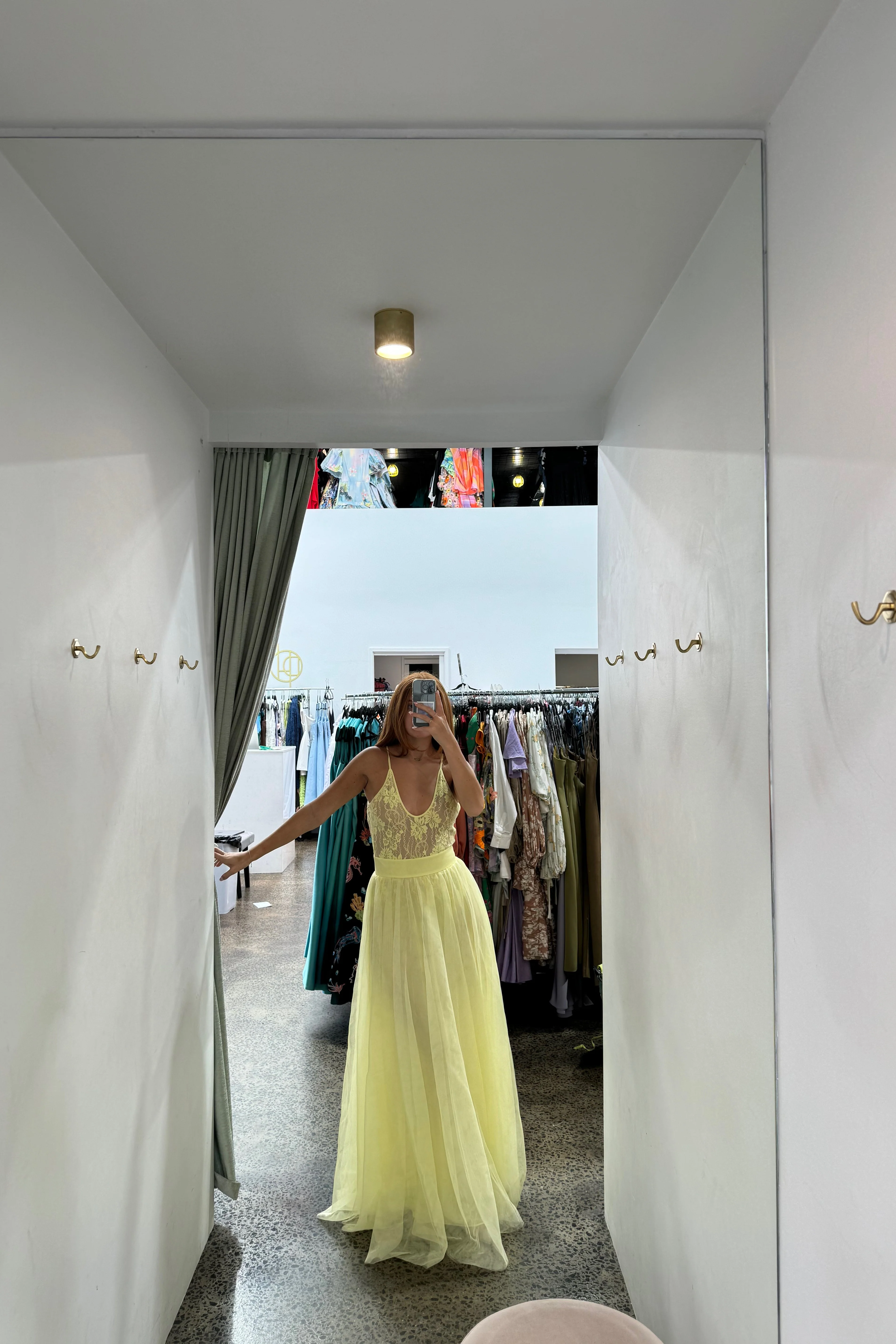 Zimmermann Scoop Neck Bodysuit - Lemon - Image 7