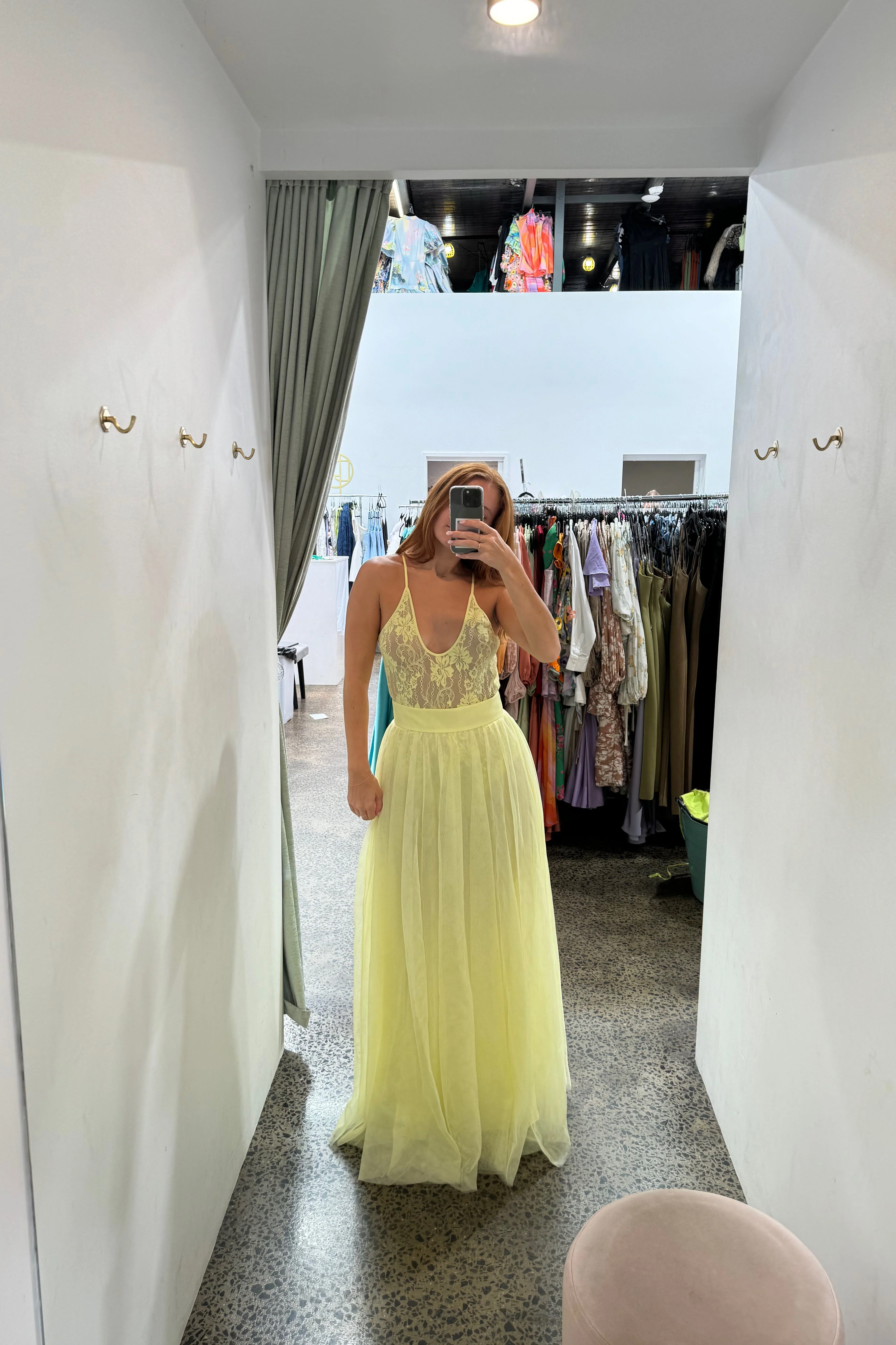 Zimmermann Scoop Neck Bodysuit - Lemon - Image 9