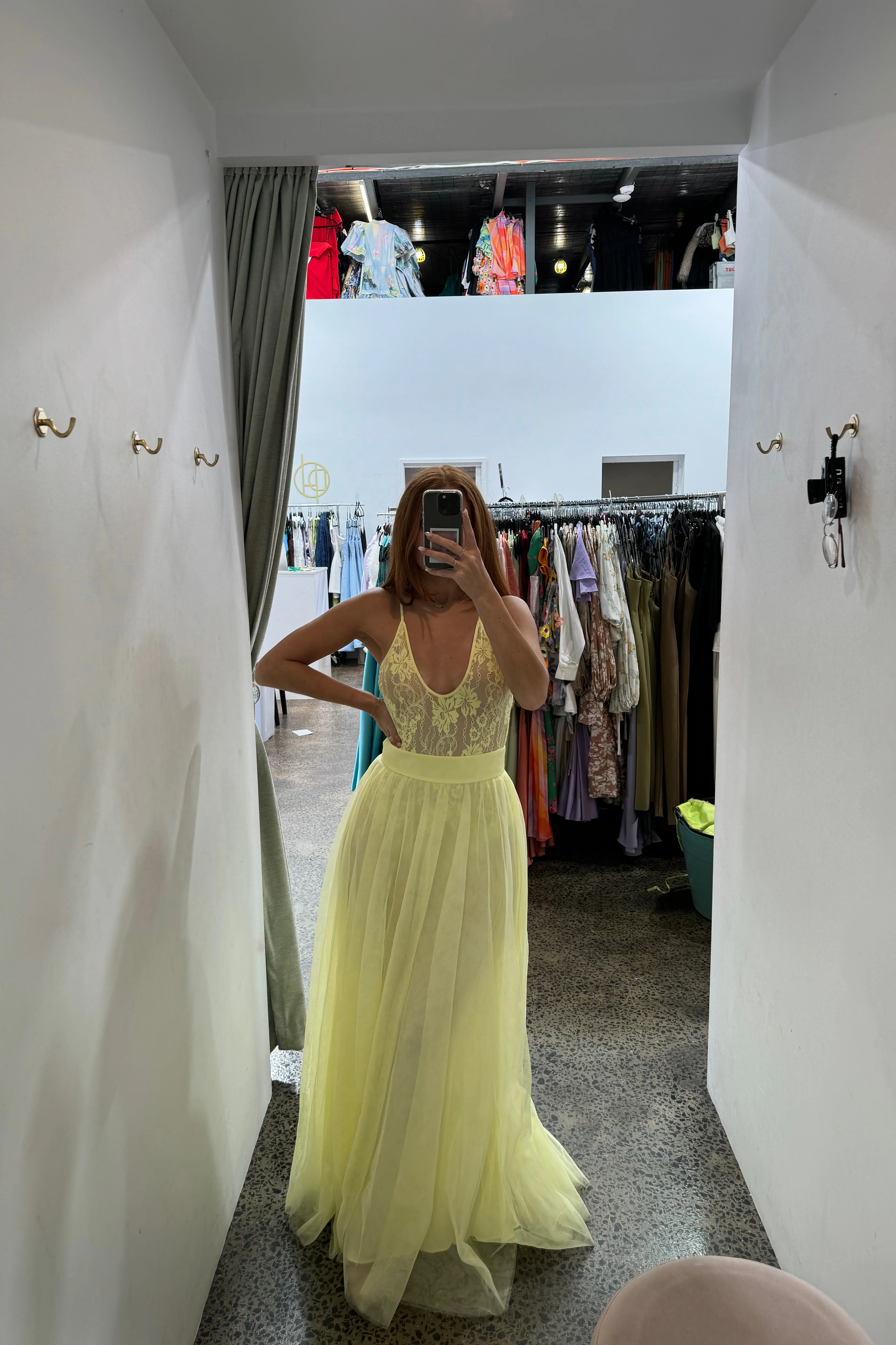 Zimmermann Tulle Skirt - Lemon - Image 10