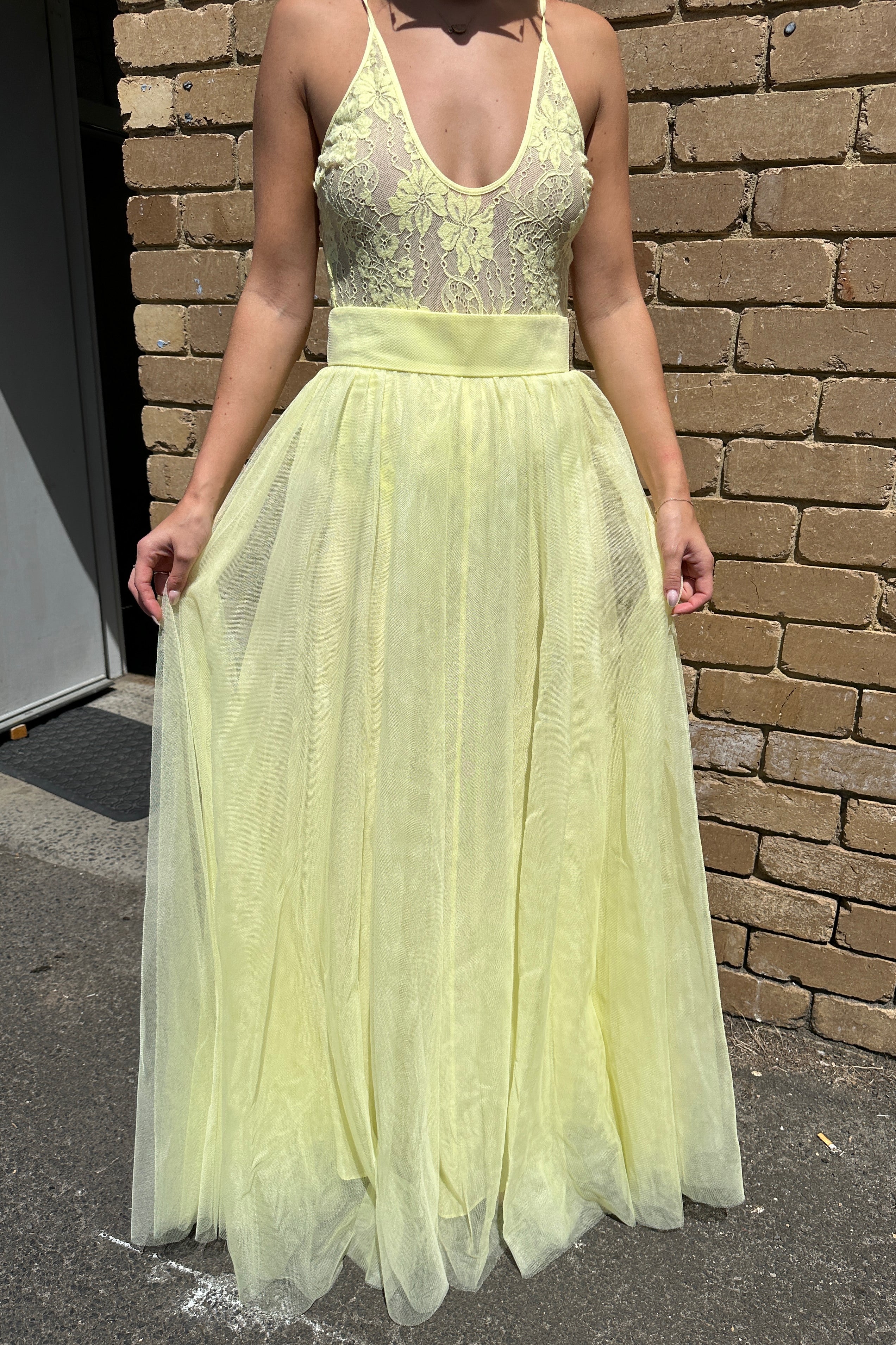 Zimmermann Tulle Skirt - Lemon - Image 12
