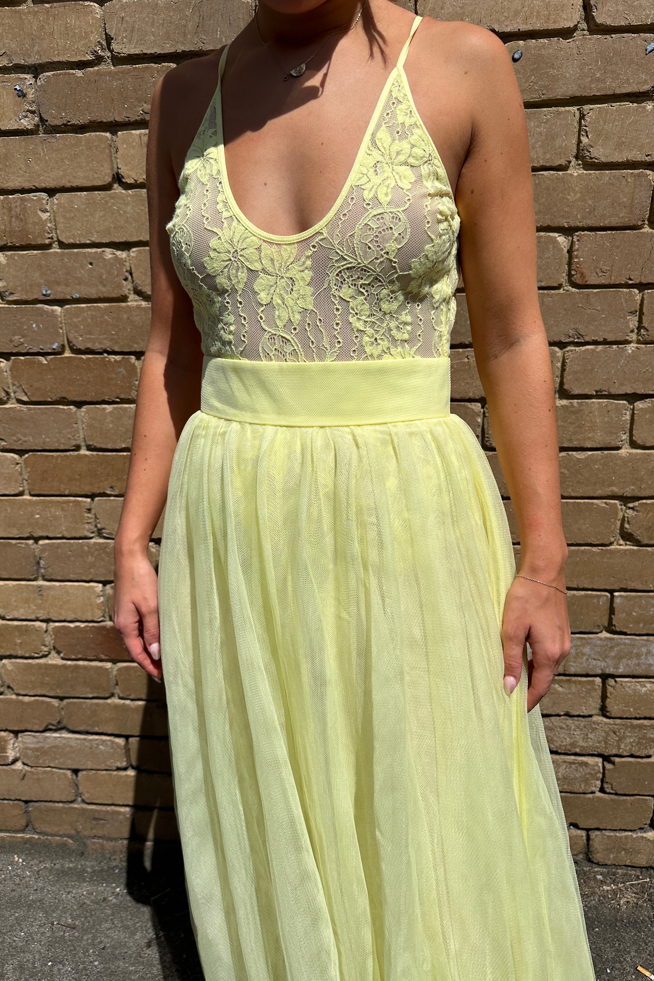 Zimmermann Tulle Skirt - Lemon - Image 3