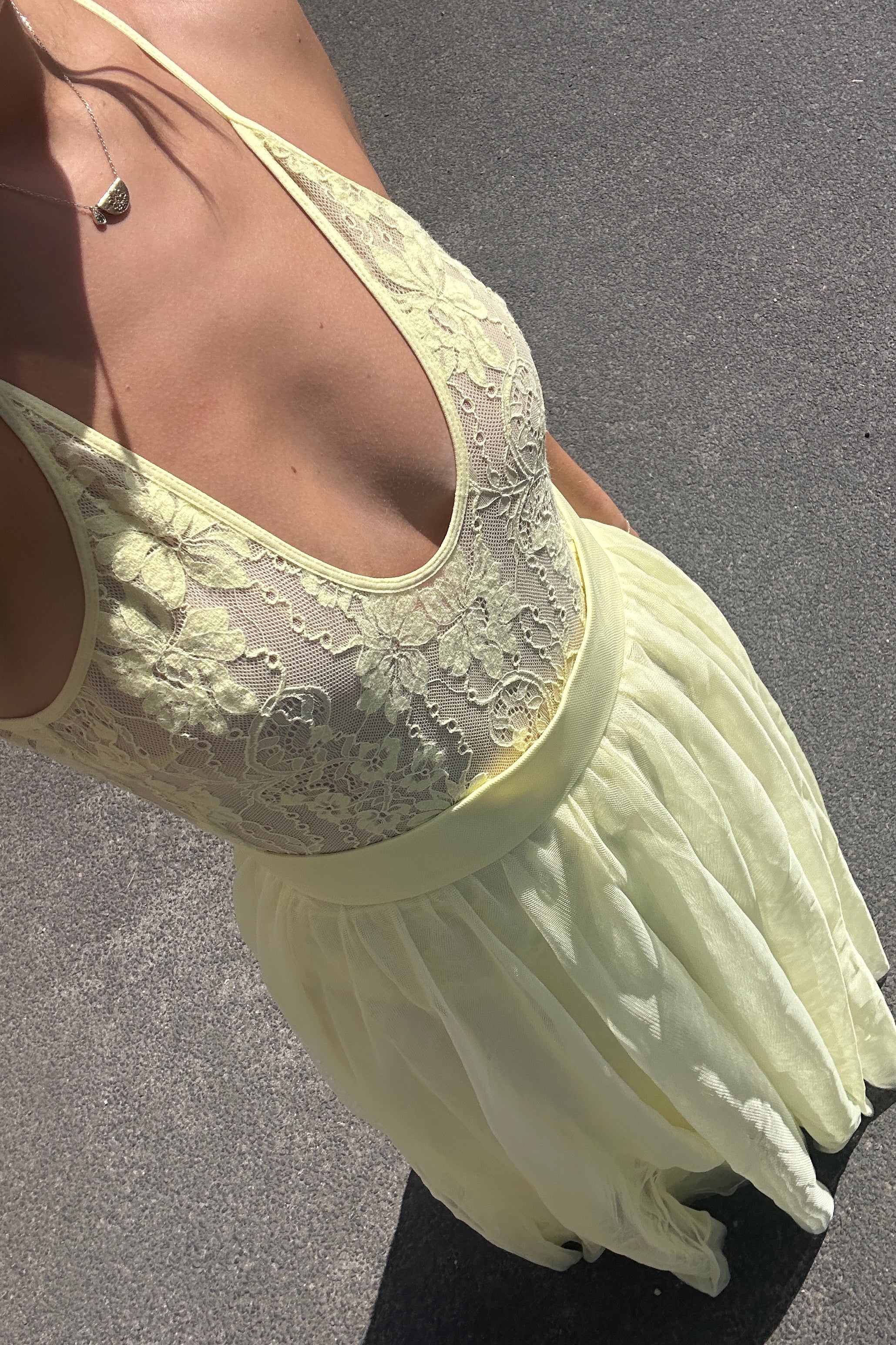 Zimmermann Tulle Skirt - Lemon - Image 4