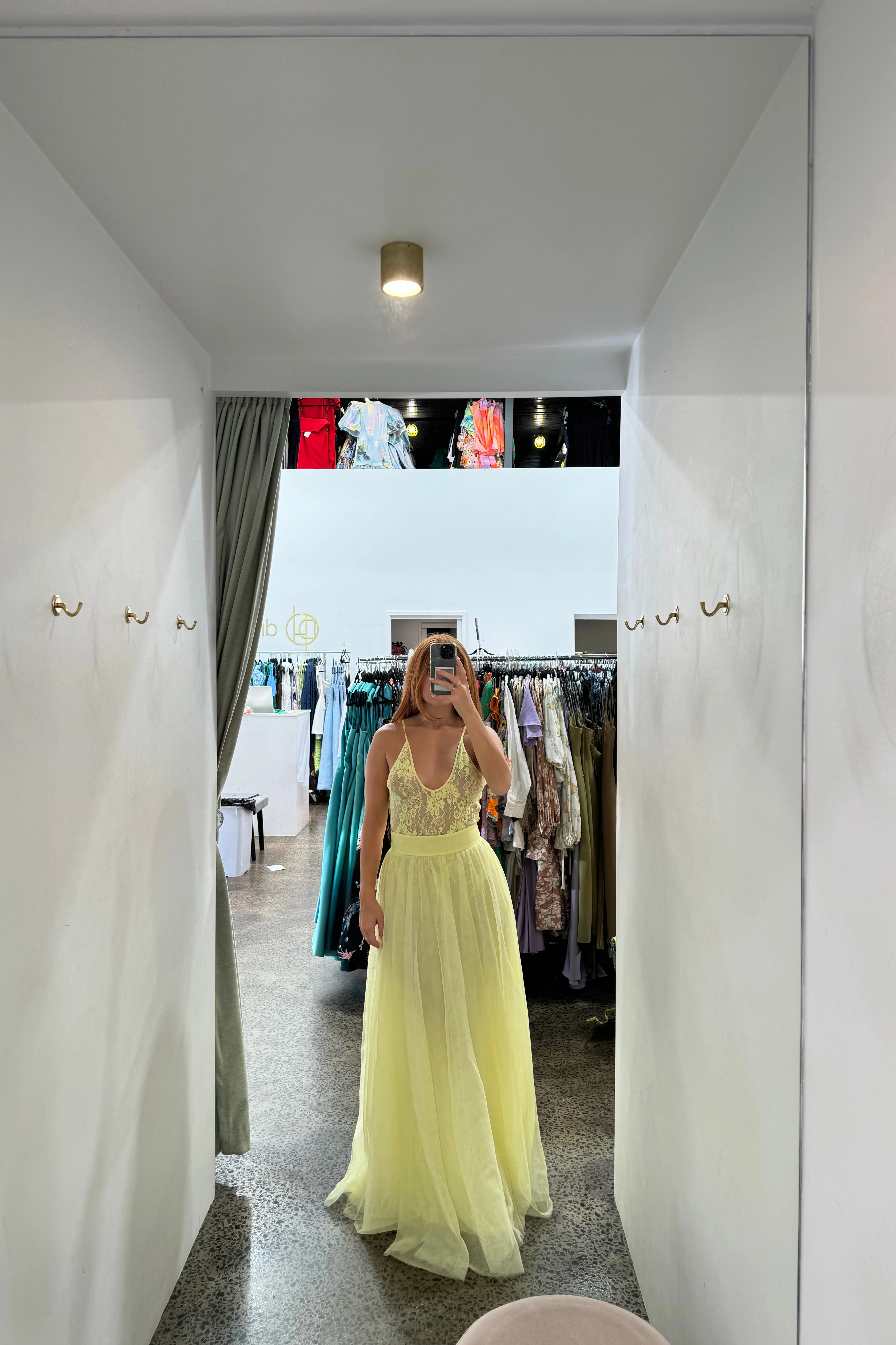Zimmermann Tulle Skirt - Lemon - Image 5